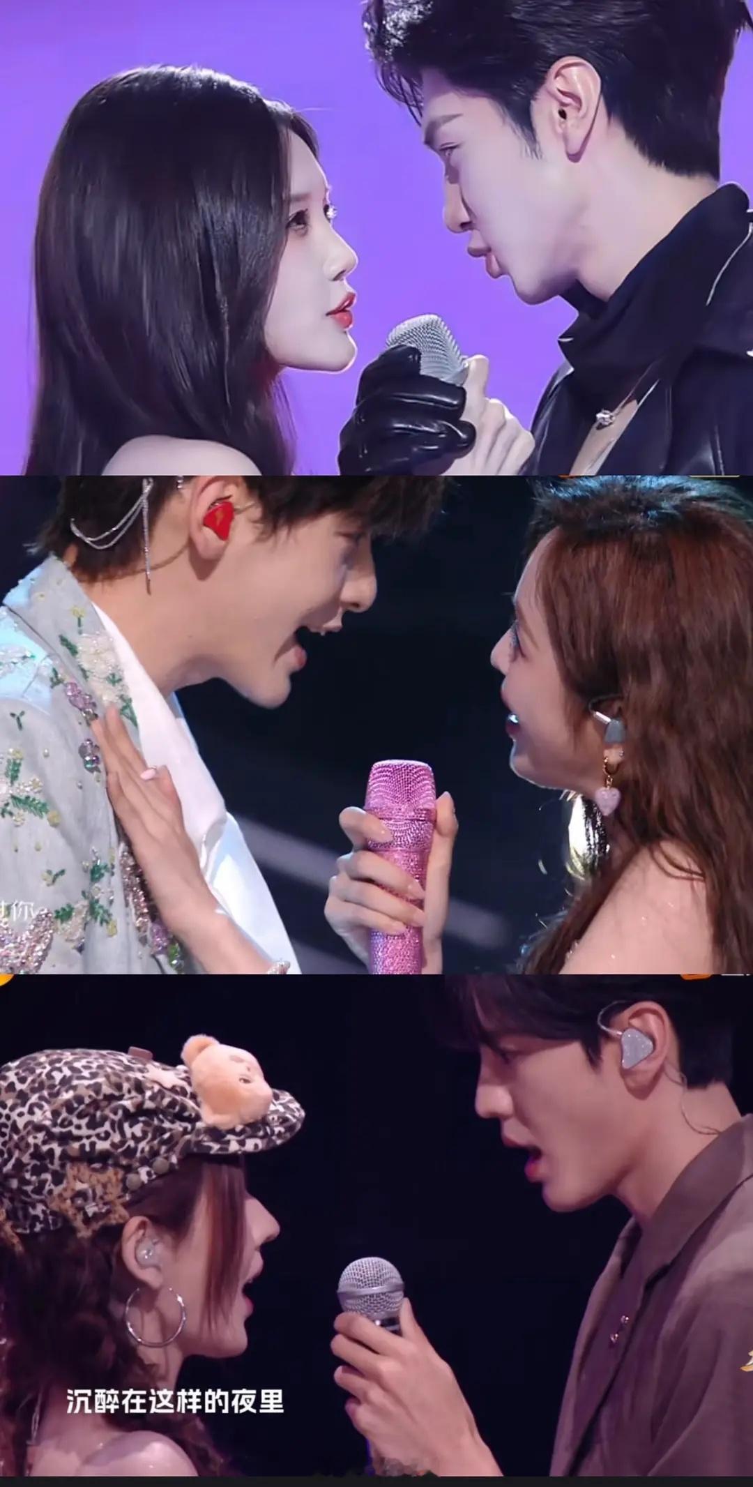 芒果真的好爱这个舞台动作 