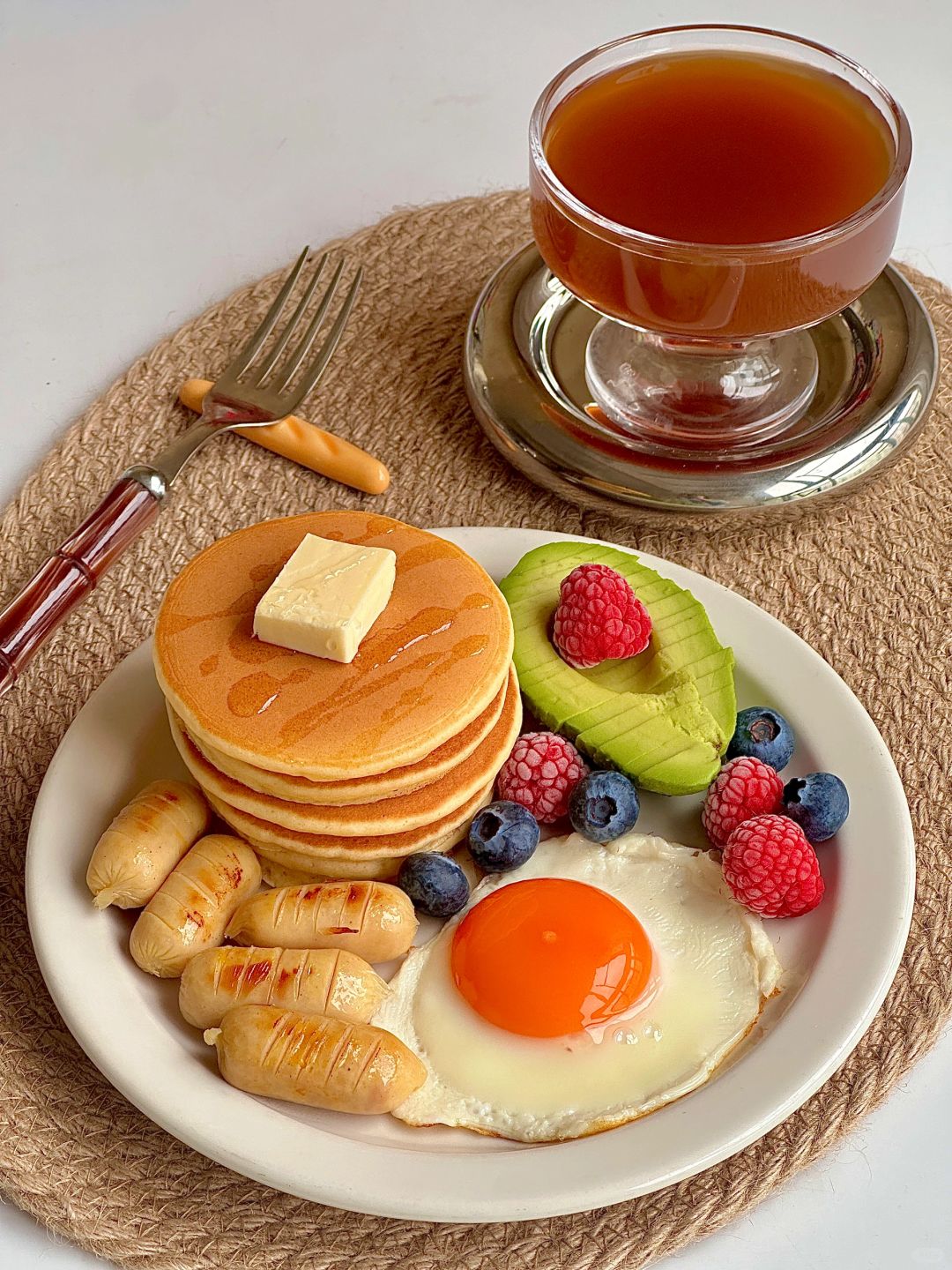 元气早餐｜🥞松饼煎蛋🍳早餐盘