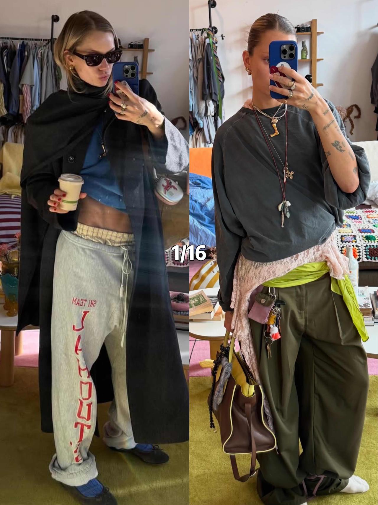 纽约博主linmick真的太会玩了！
身为模特兼针织品牌主理人，她的穿搭把色彩碰