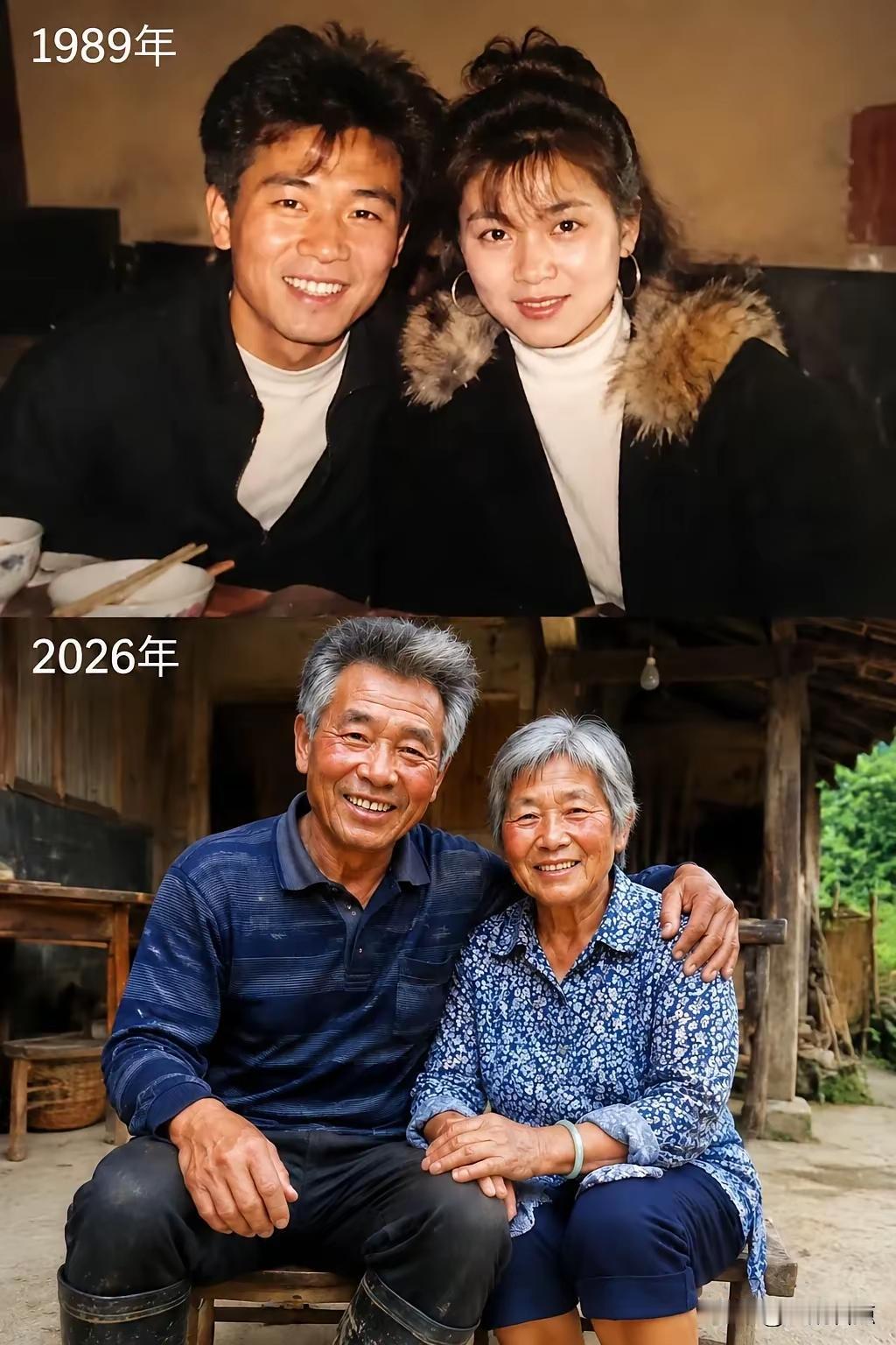沧海桑田，情谊永恒
岁月不饶人