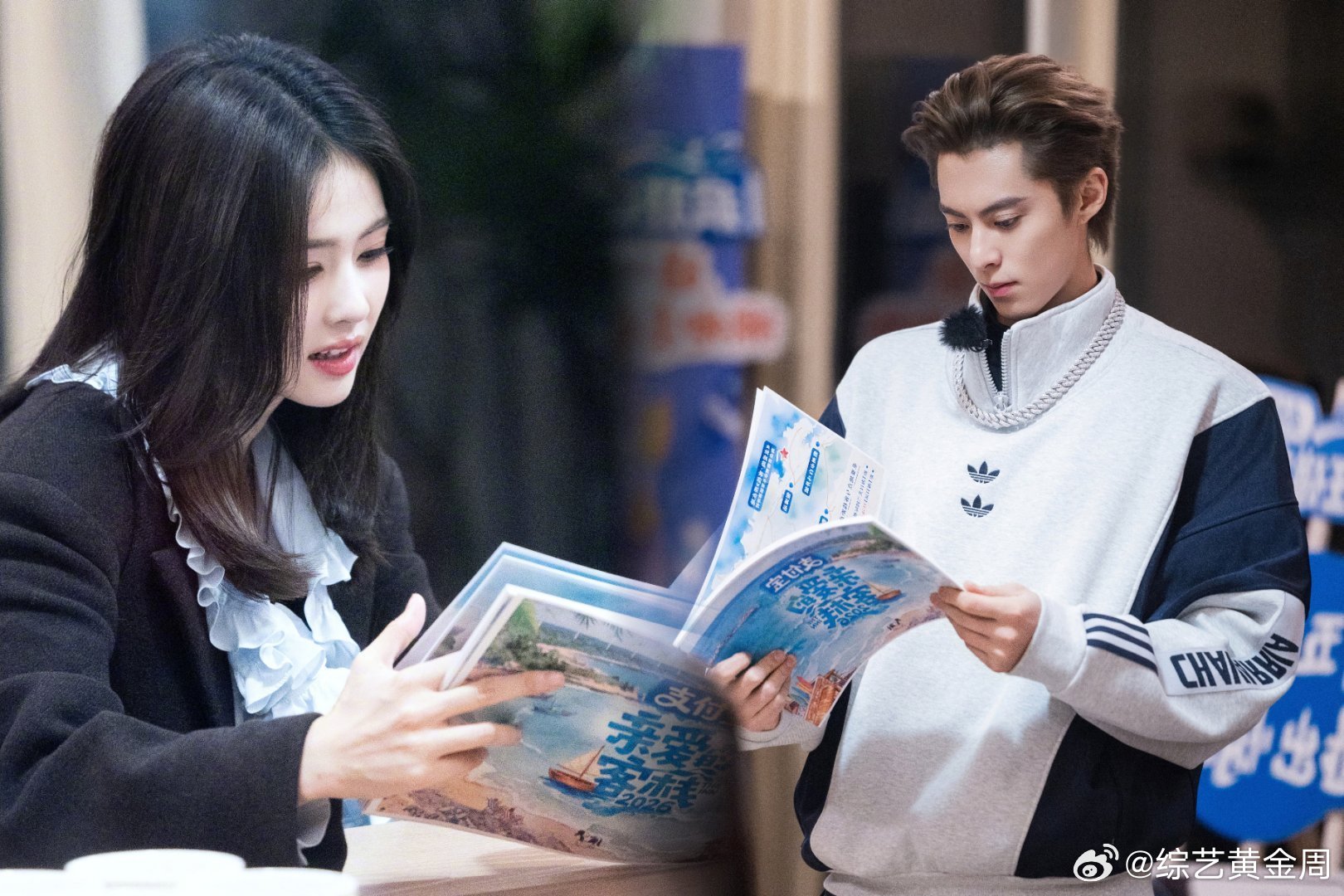 王鹤棣白鹿买菜婚后既视感亲爱的客栈鹤妍悦色曼妙值拉满！鹿鹿介绍回忆杀戳心，五年好