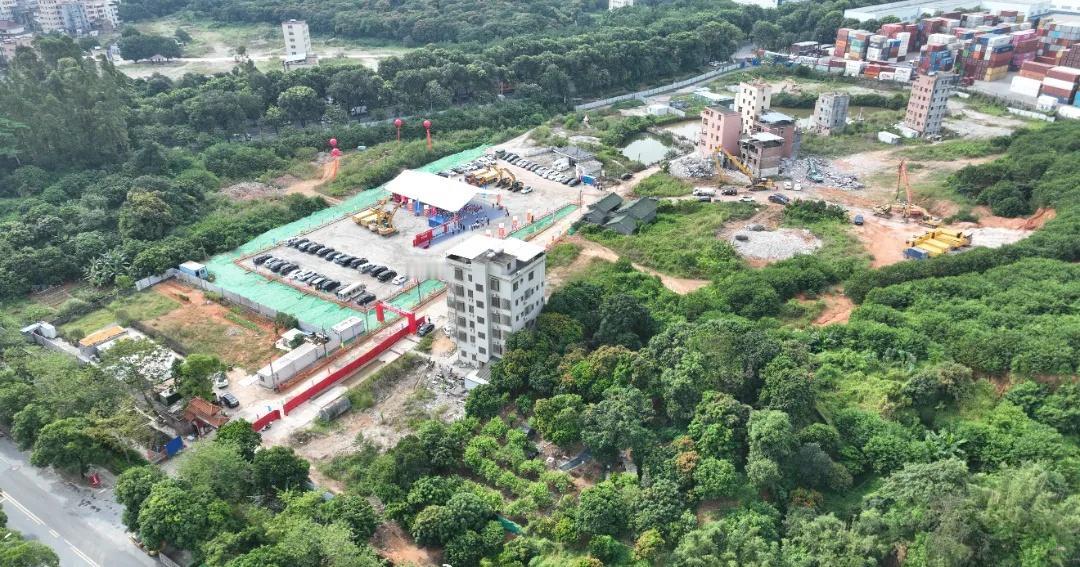 【1674套！云埔街火村（簕竹片）动工！】日前 ，黄埔区云埔街火村（簕竹片）城中