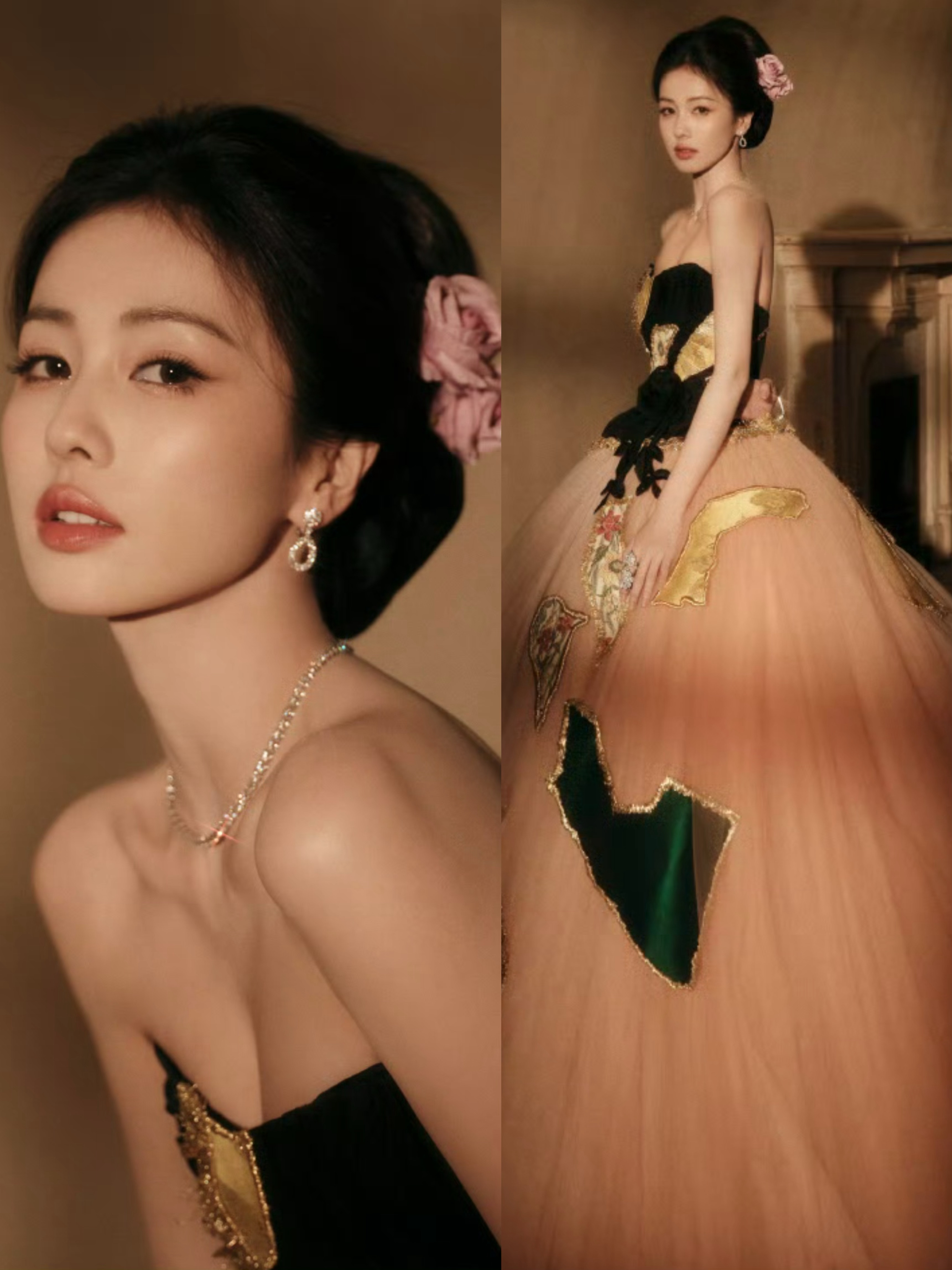 白鹿//卢昱晓/周洁琼今天微博之夜造型来啦三位都好看，感觉用心了[老师好]  
