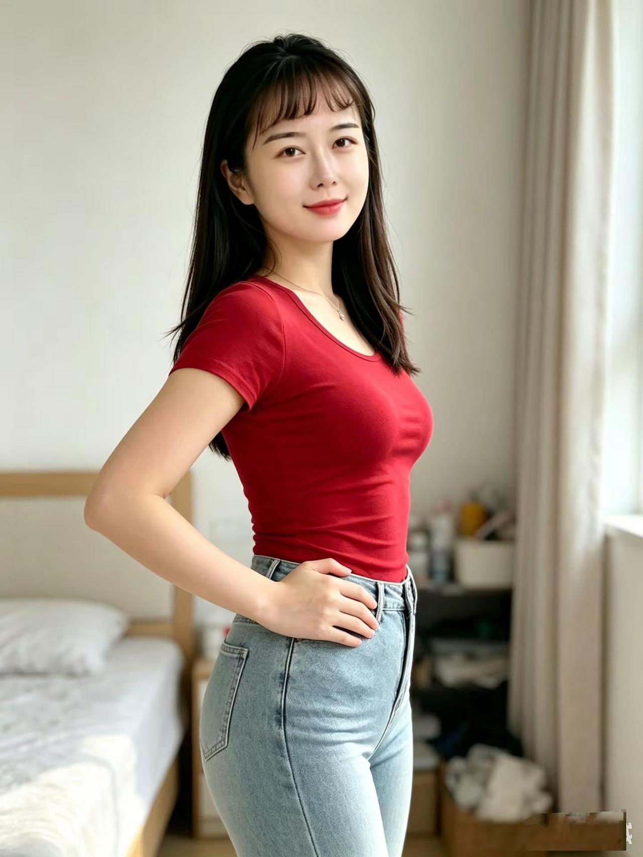 ootd穿搭女生 日常女生穿搭 外拍穿搭 citygirl穿搭 夏日紧身牛仔裤