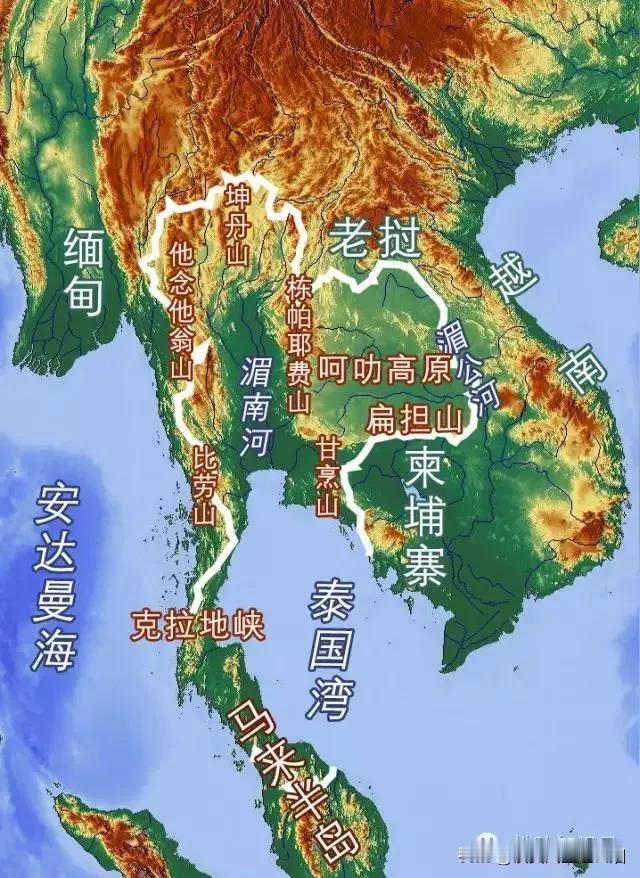 泰国湾海域争夺控制权很激烈!

柬泰双方的陆地边界，存在诸多争议，就连海上边界也