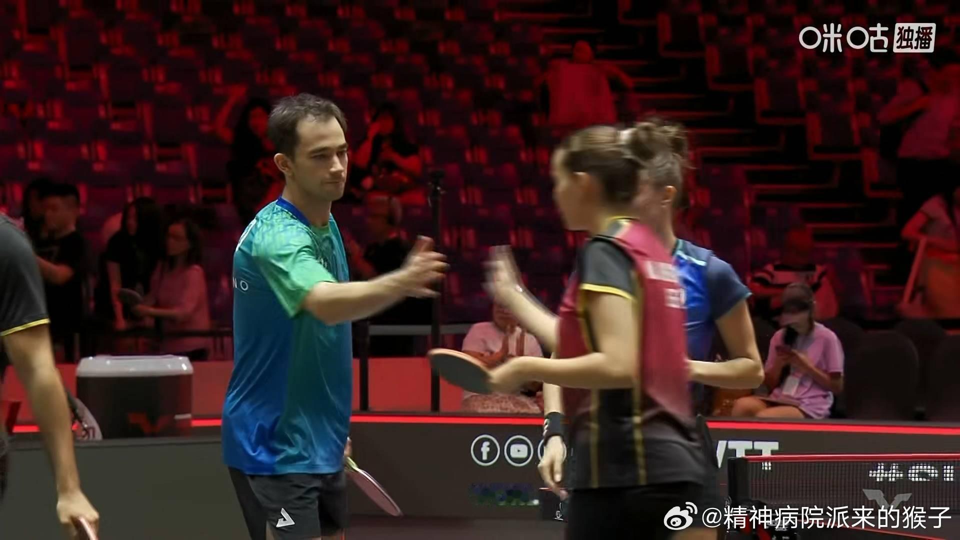 雨果布鲁纳3比0阿卜杜拉齐兹阿尔霍达比（1，11，3）晋级2026WTT新加坡大