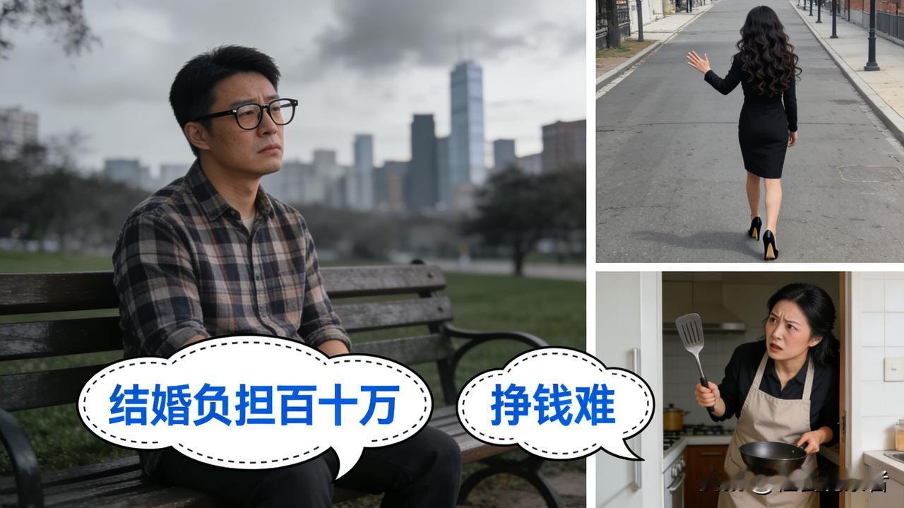 条件好，长得又漂亮的，看不上他们，长的差的，他们又看不上。还有就是现在结婚负担太