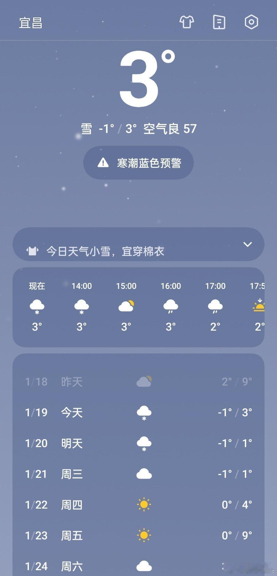中央气象台三预警齐发冬天的感觉真的来了，真的挺冷。白天的温度都接近零度了。