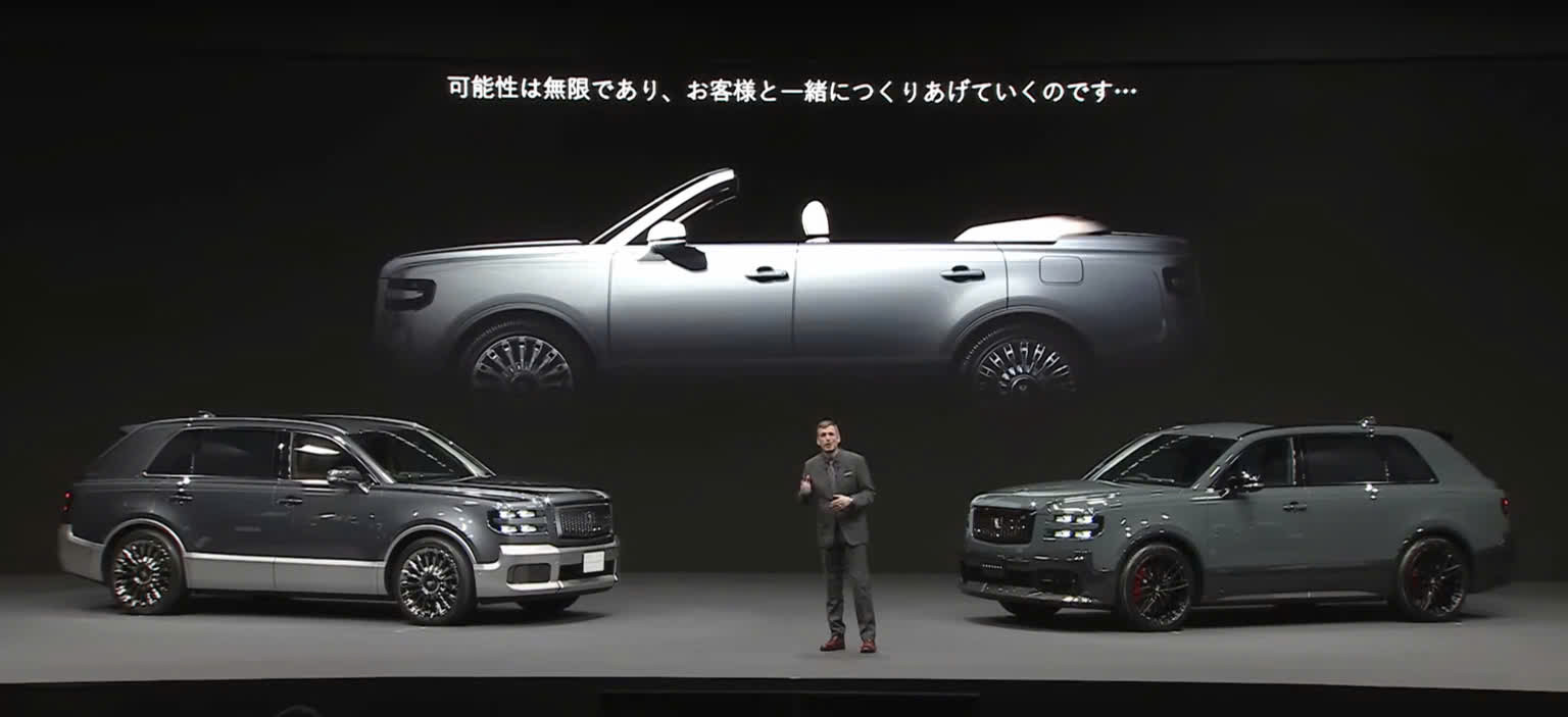 丰田世纪丰田世纪suv   日本本土起售价约16.99万美元（￥1155300）