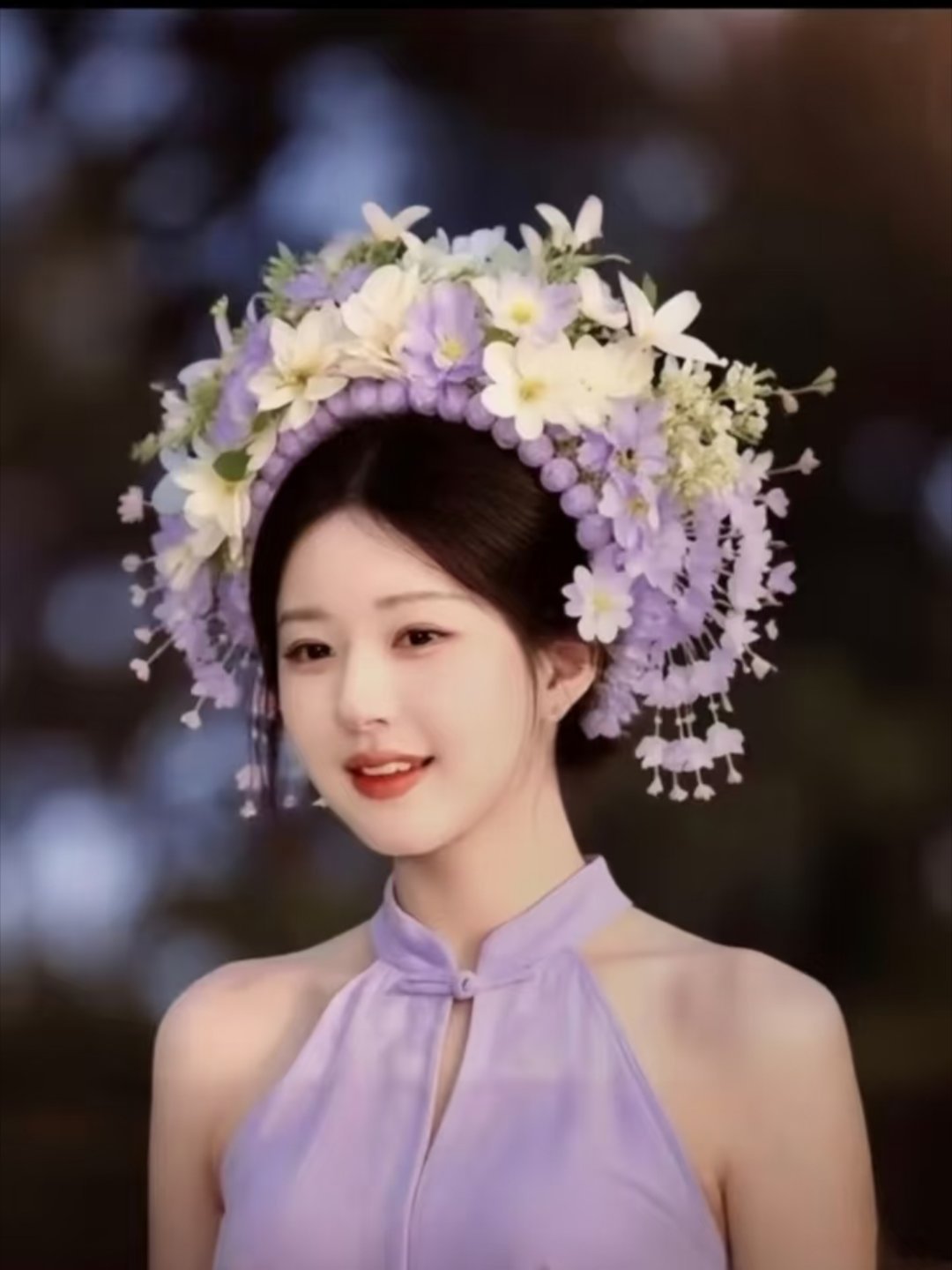 盘点女明星簪花造型：祝绪丹｜白鹿｜田曦薇｜虞书欣赵露思｜孟子义｜古力娜扎｜赵丽颖