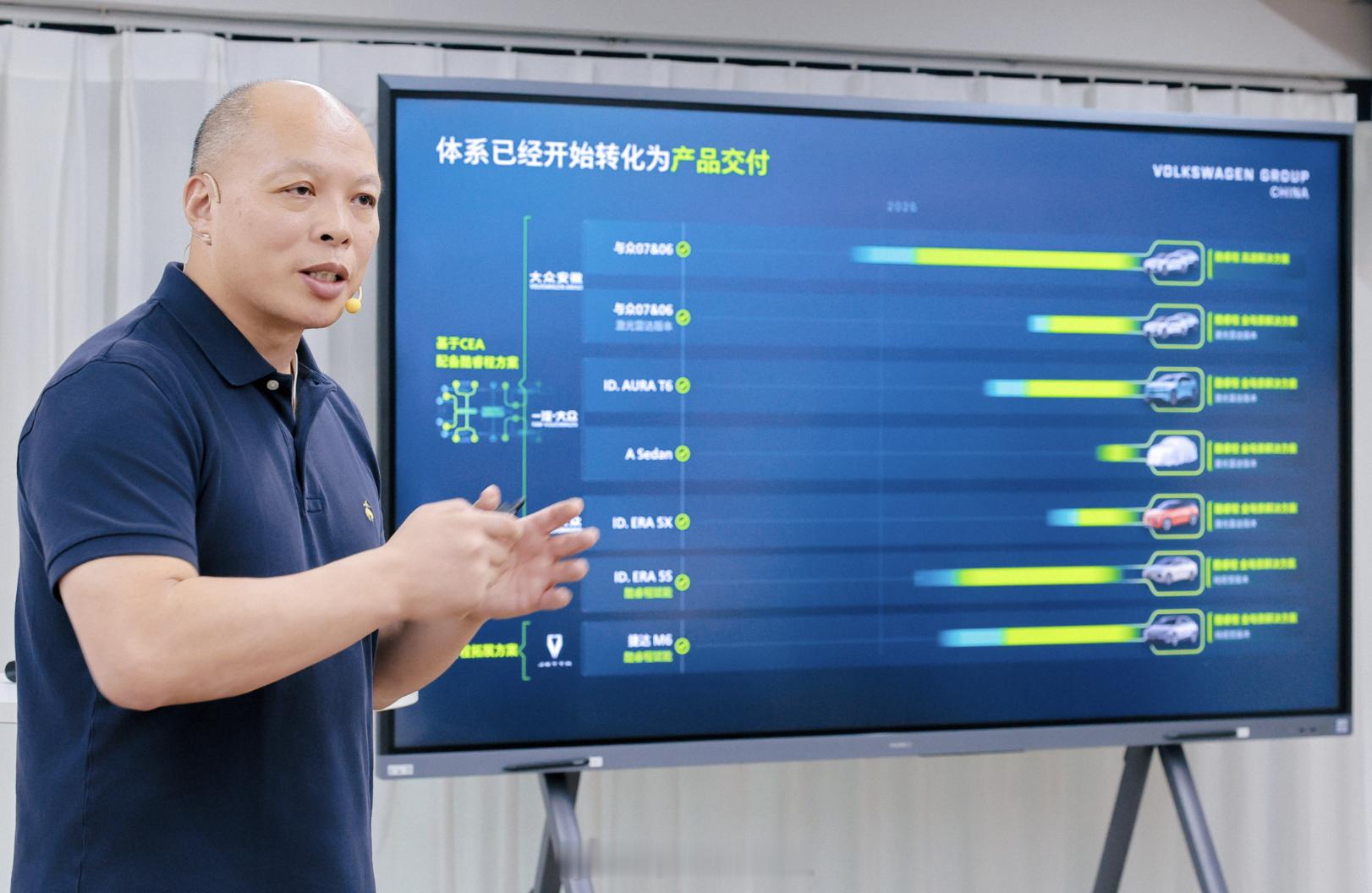 大众中国在上海这次带着我们去青浦的秘密场地，也是给出了大众自研智驾的进展。CEA