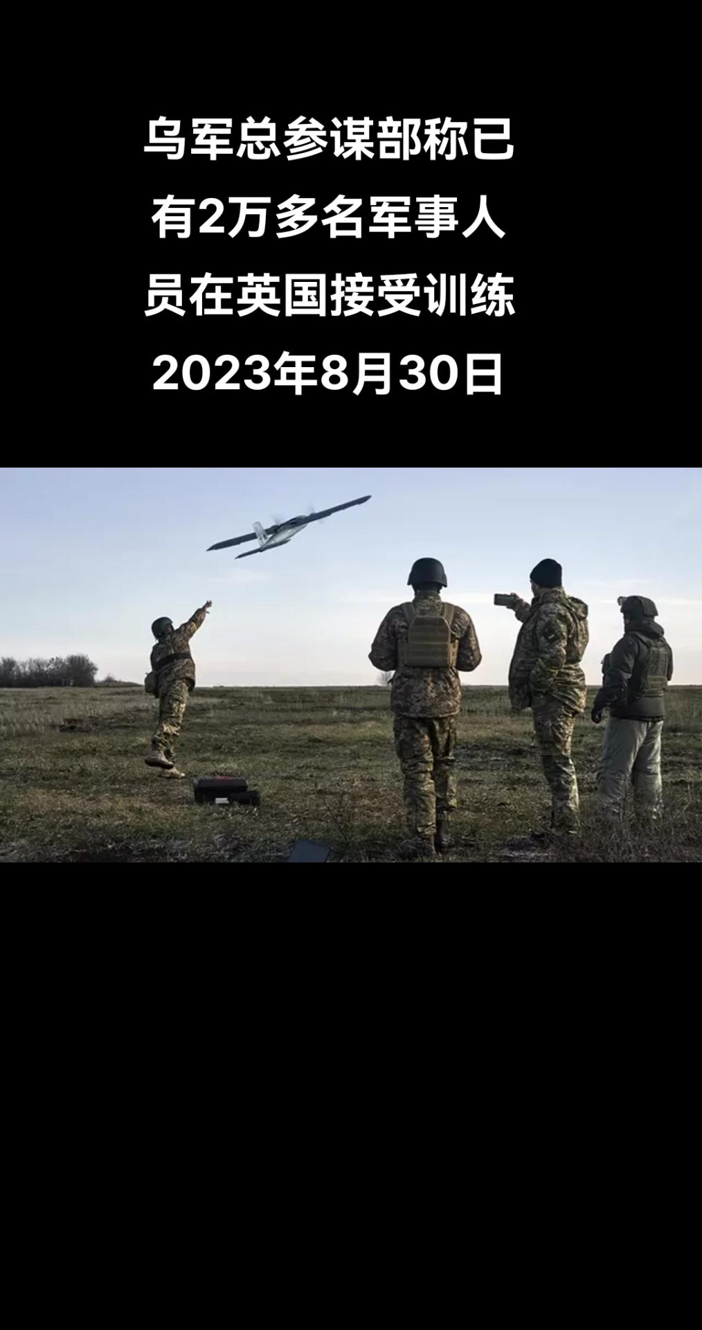 俄罗斯卫星通讯社莫斯科8月30日电 乌克兰武装部队总参谋部通报称，已有超过2万名