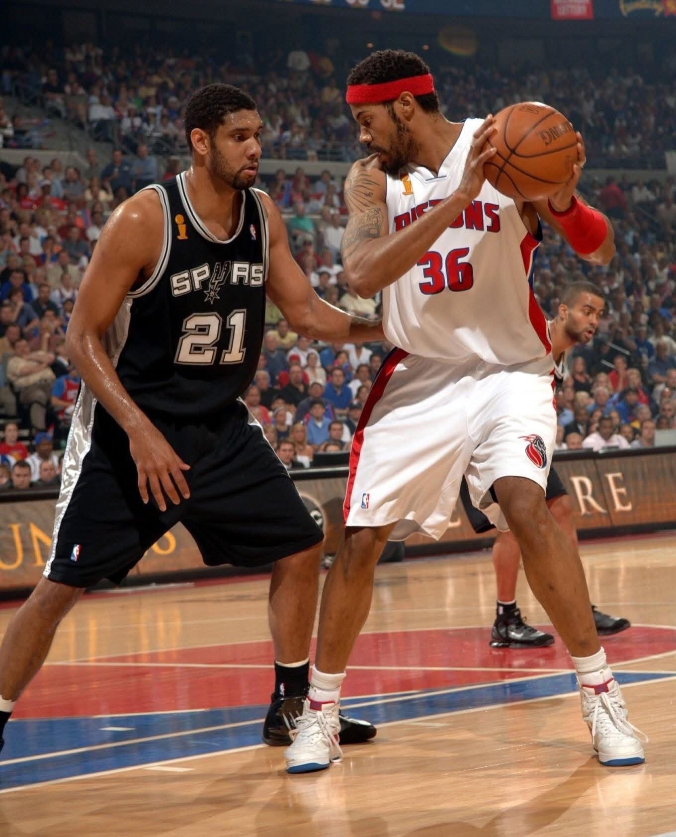Rasheed Wallace & Tim DuncanNBA
