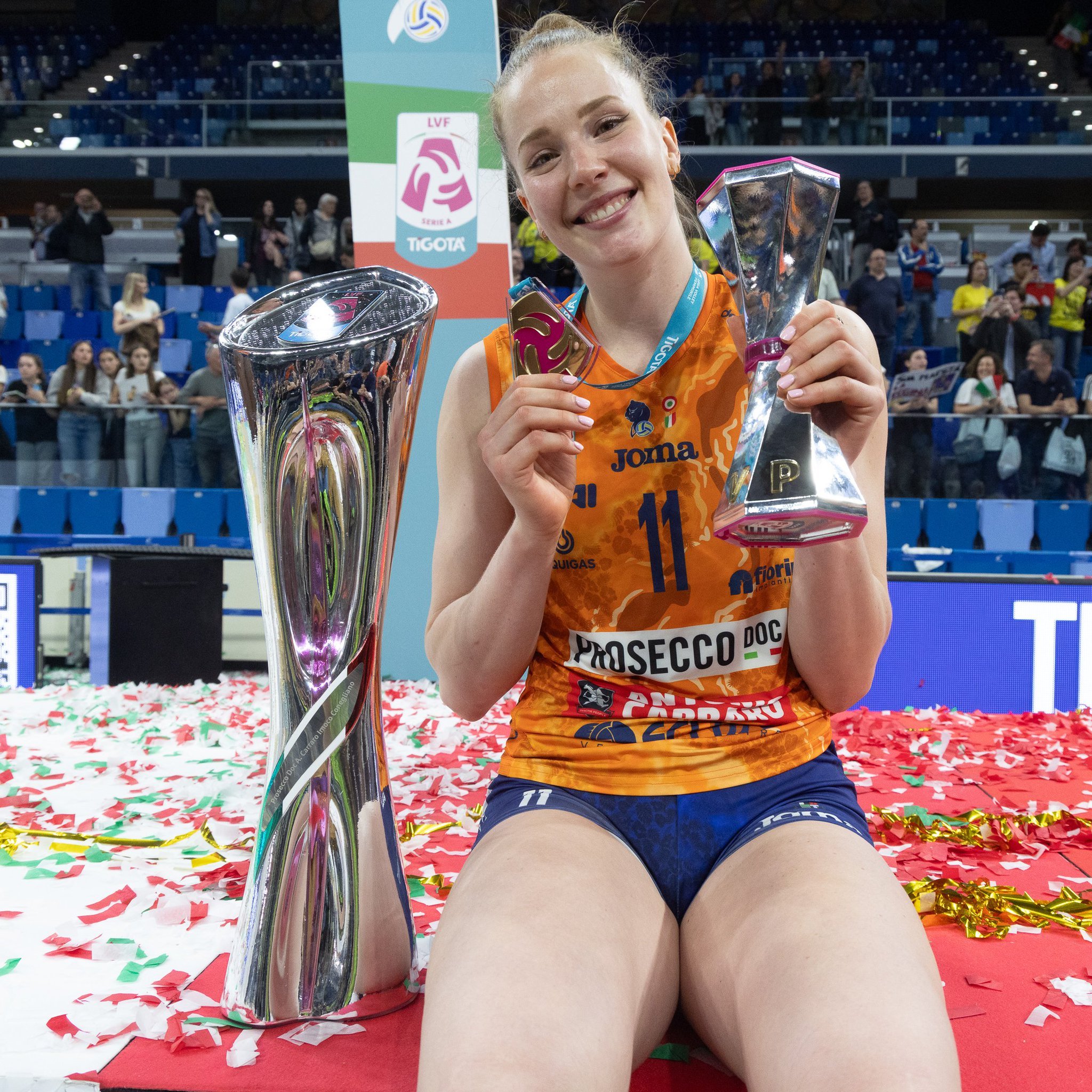 哈克荣获本赛季意大利🇮🇹女排联赛的MVP国际排坛动态