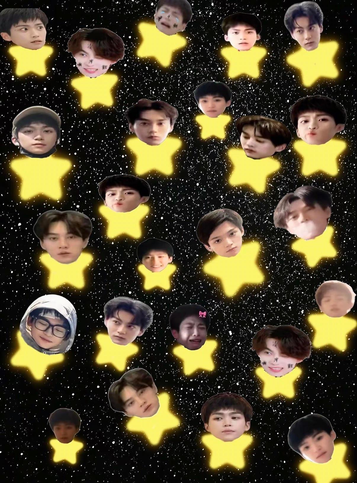 为什么晚上总是有星星，为什么你的眼睛总是亮晶晶✨ 