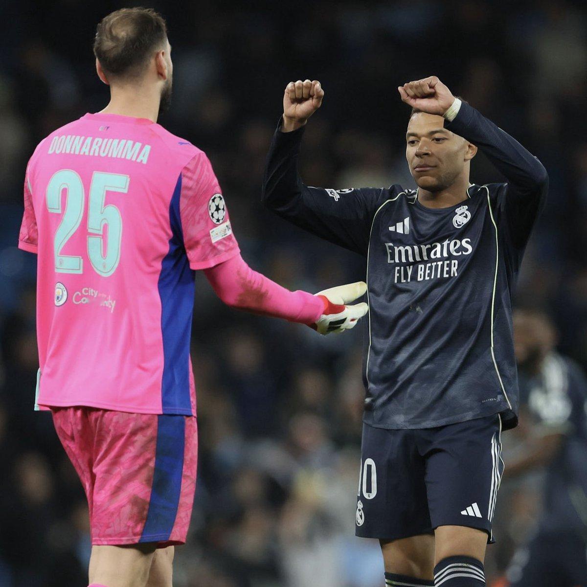 巴黎队友曼城1比2皇马欧冠联赛