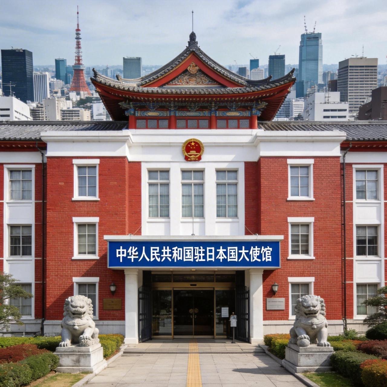 强闯中国驻日使馆事件全梳理（3·24–3·26）
一、核心案情（3月24日）
•