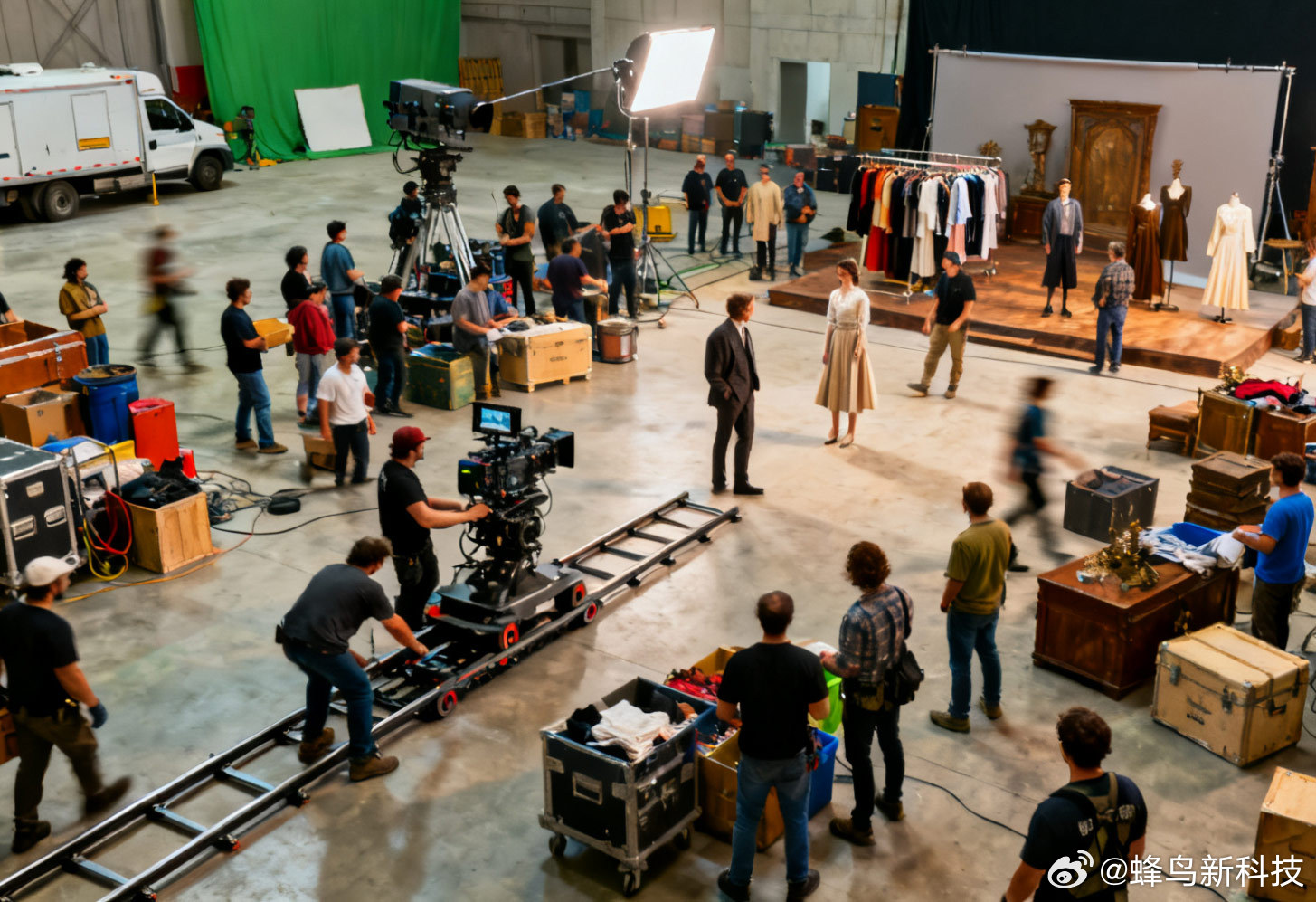 中腰部演员将被AI替代 同时消失的还有一大票……摄影摄像灯光场记服装道具盒饭茶水