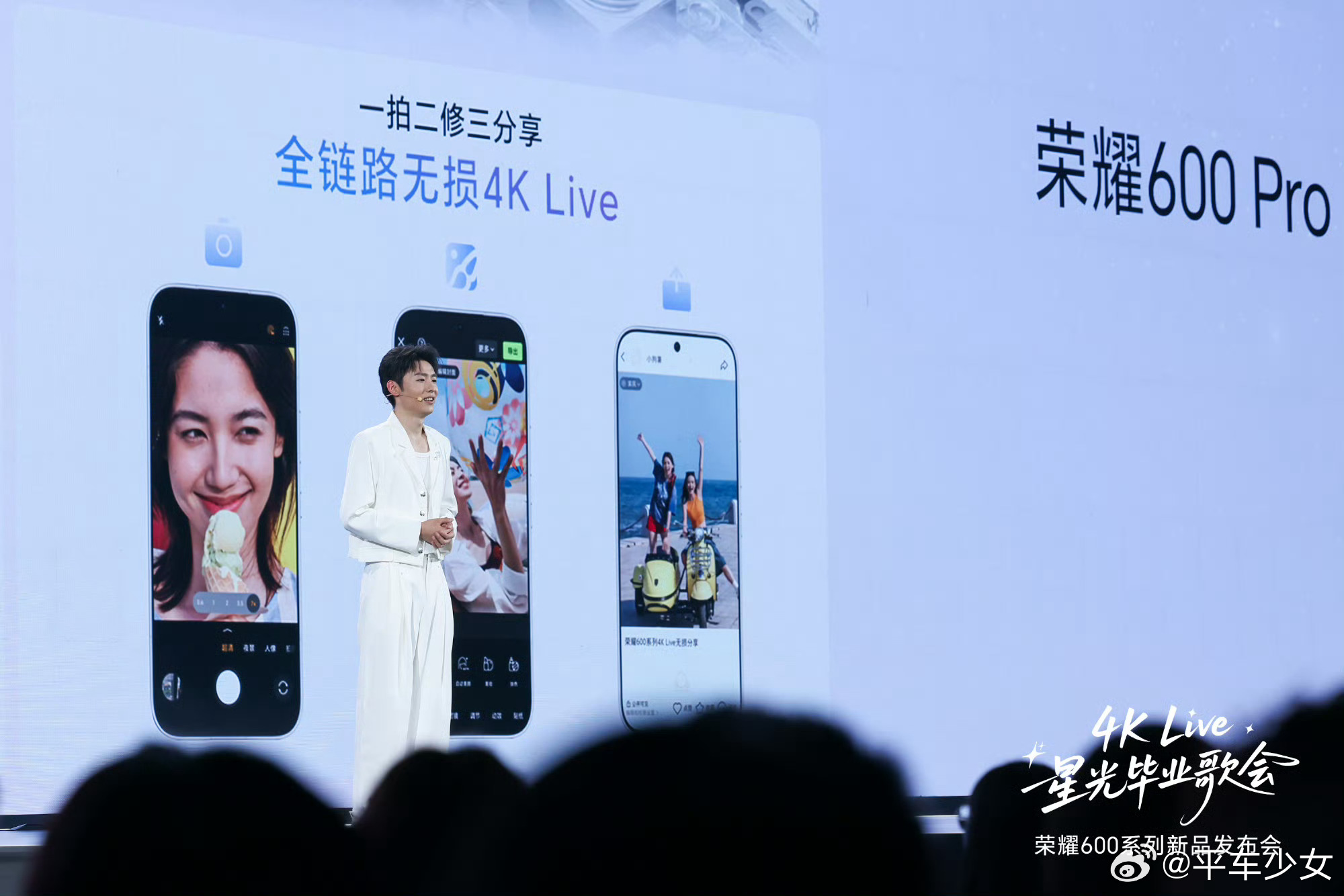 荣耀600影像这次简直夯爆了好吧！全焦段都支持4K Live直出，再加2亿主摄加