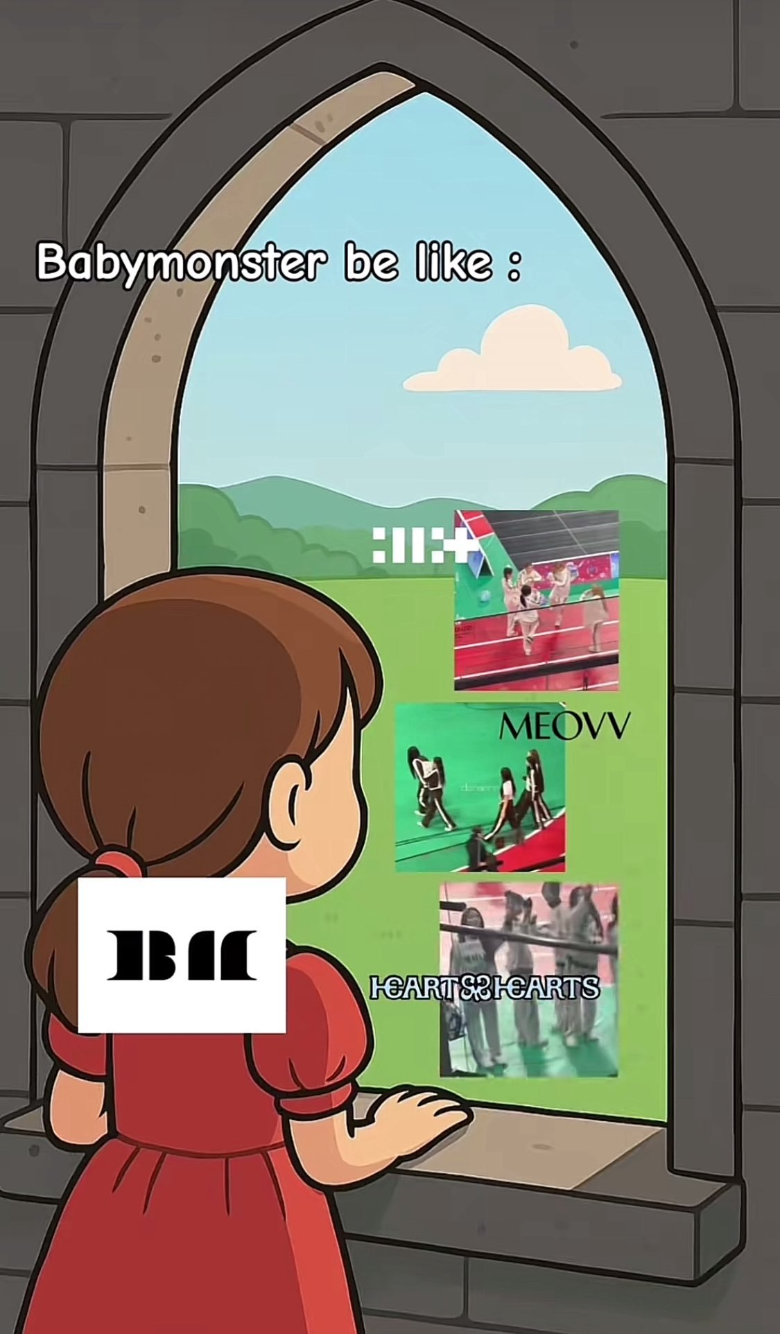 BABYMONSTER be like： ​​​