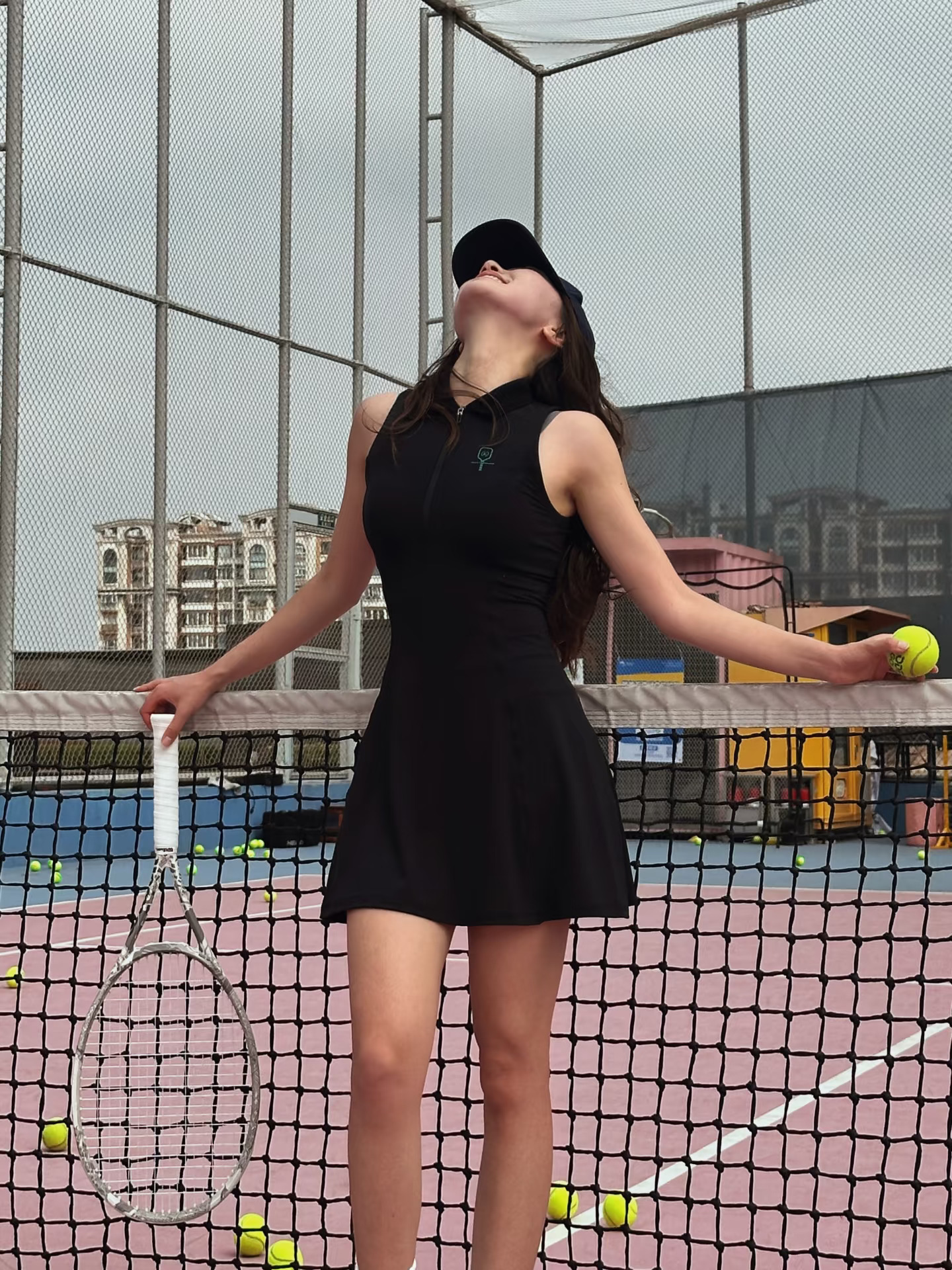 🎾谁说女生打网球不能暴力？