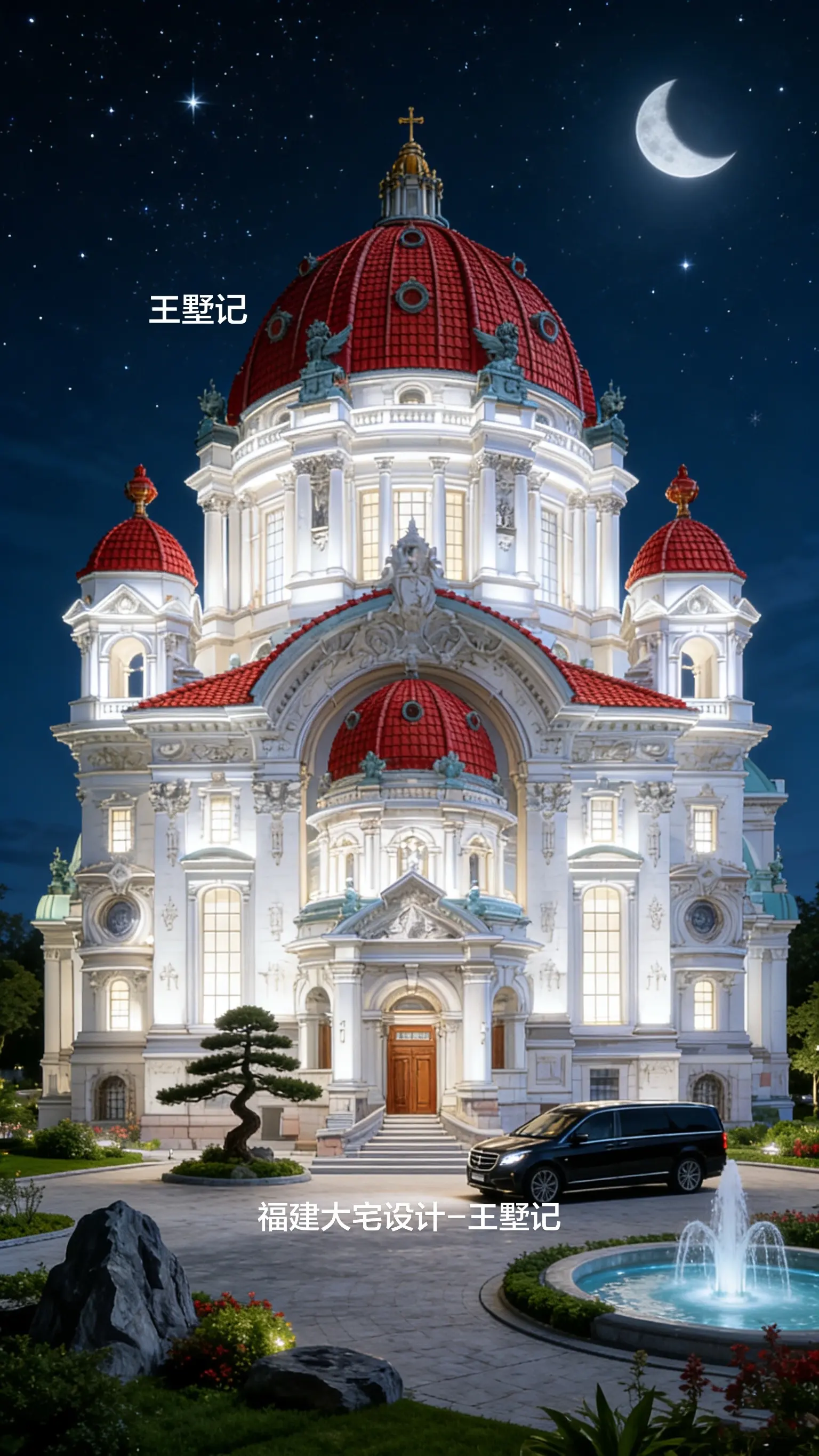 传世大宅。这不是欧洲，这是在福建莆田，一栋即将落地的大城堡！城堡里住的...