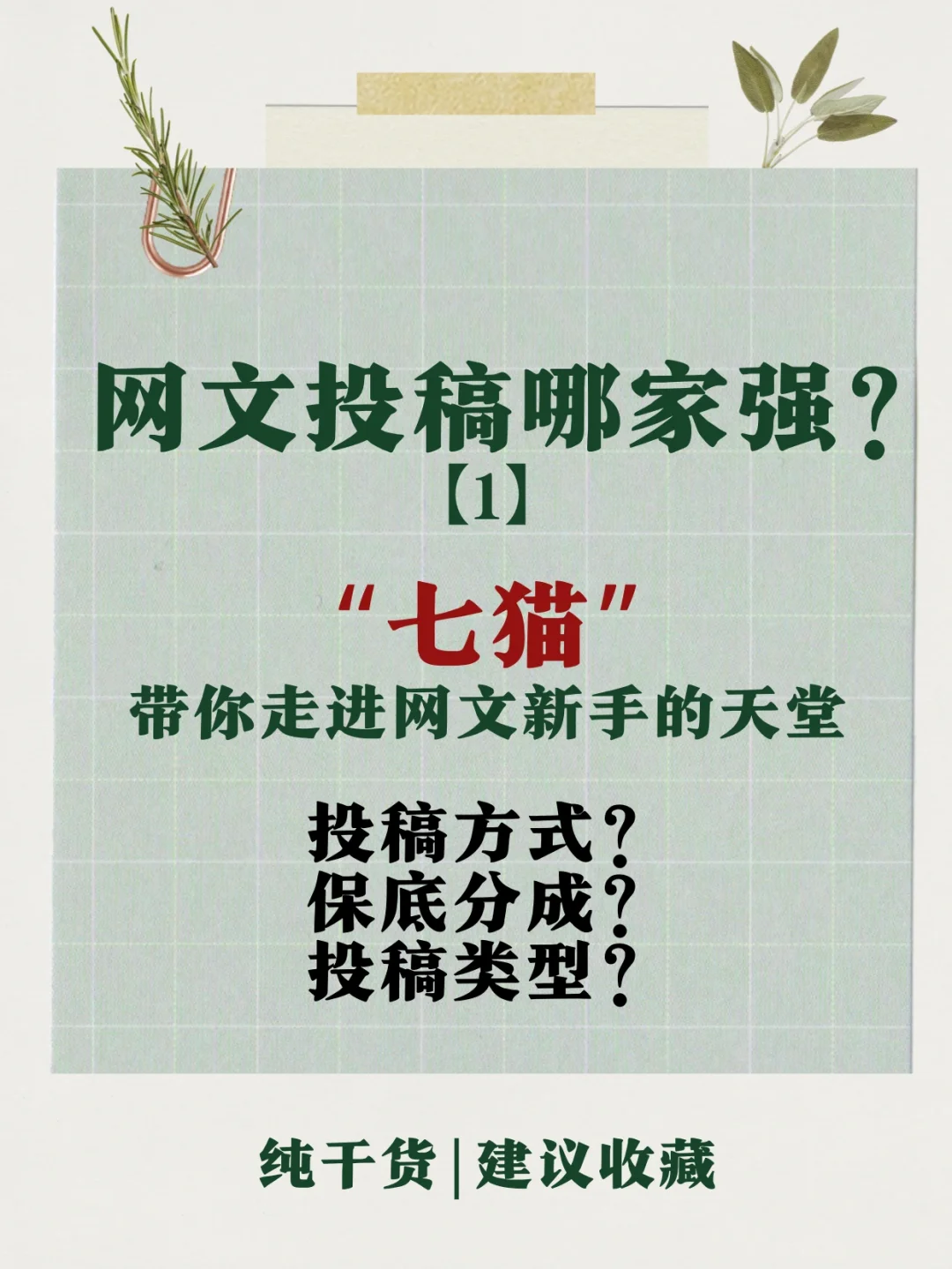 网文投稿哪家强?新人天堂‘七猫’了解一下