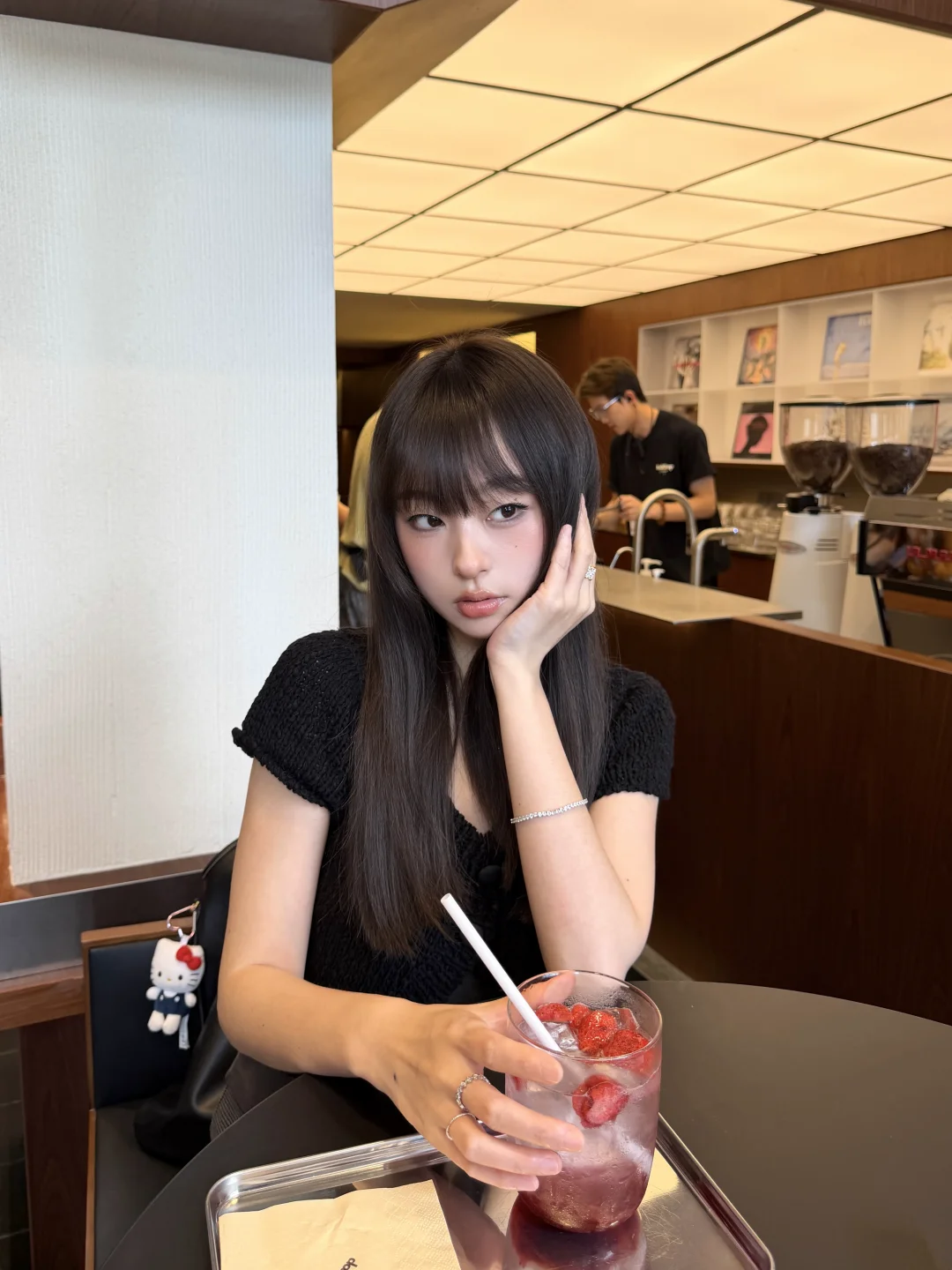 Sweet cafe moment