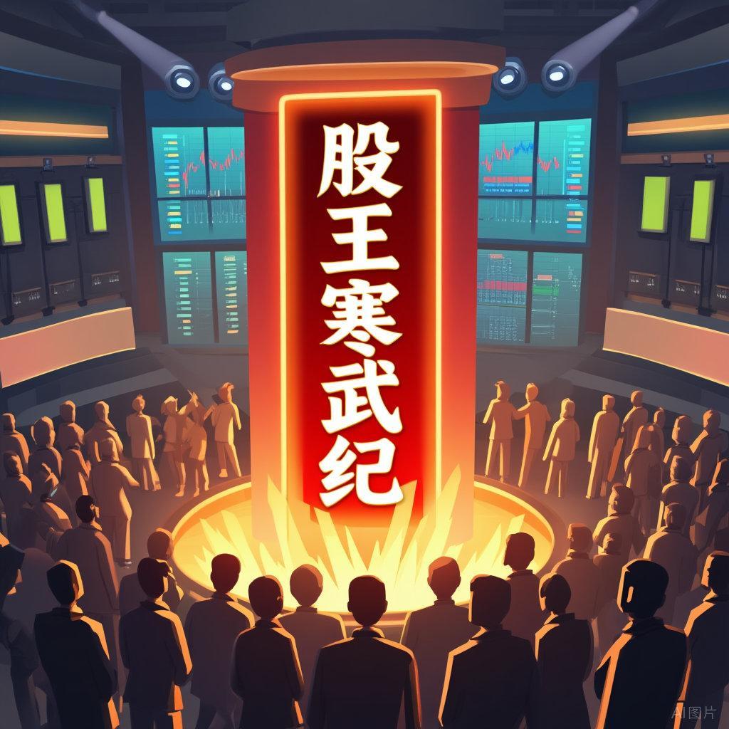 【寒武纪重夺A股股王宝座 】4月30日，算力芯片龙头寒武纪盘中扩大涨幅至9%，股