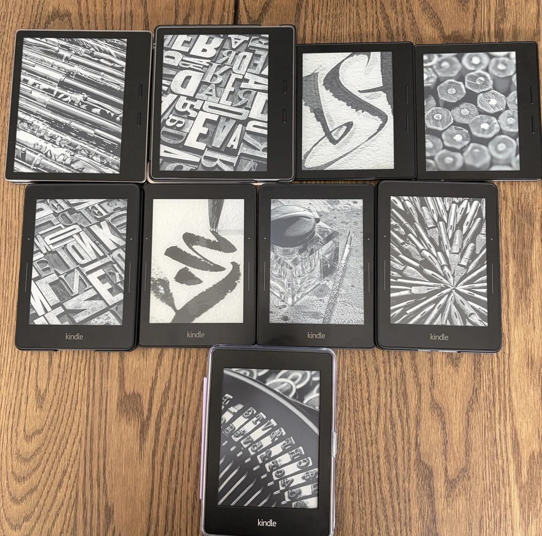 又繁殖一些墨水屏kindle
还是太专一了
喜欢收集固定型号
最近最喜欢的是ko