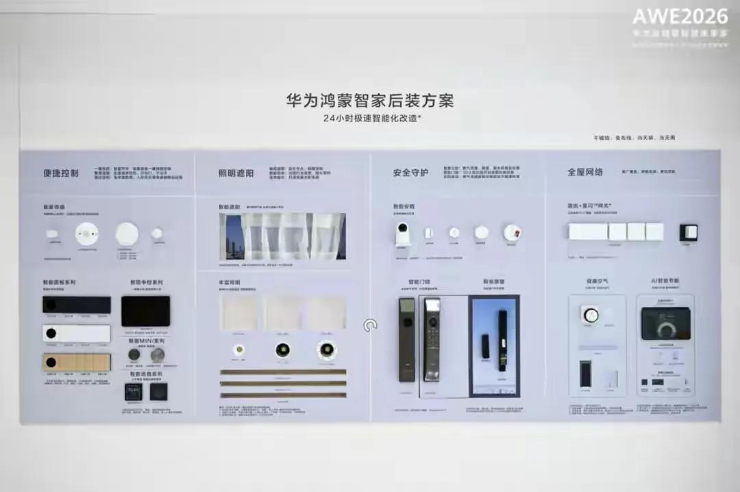 3月12日，在上海举办的AWE博览会上，余承东正式发布重要战略，宣布华为全场景业