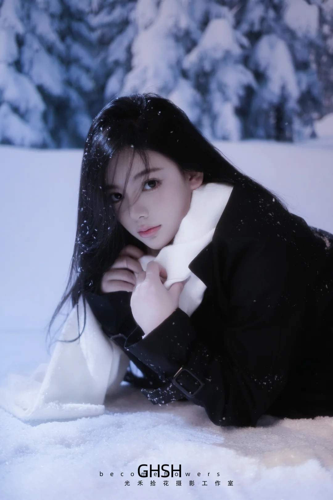 体验一把韩剧女主角丨韩系雪景写真🌨️