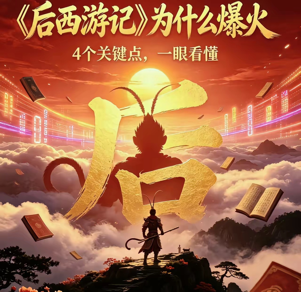 《后西游记》AI漫剧，果然没什么新意，贩卖情怀一流，其他的就just so so