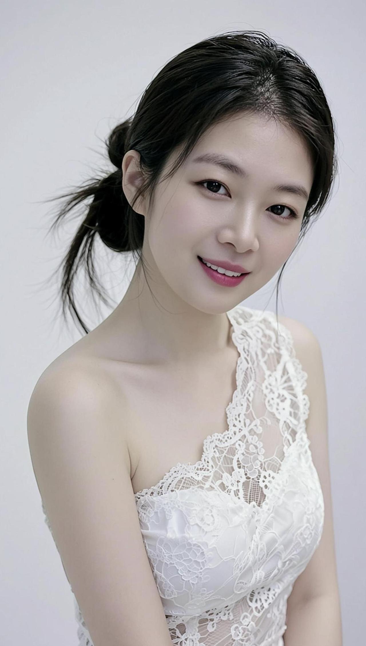 AI单肩蕾丝写真 优雅气质高贵淑女 时尚穿搭随拍日常分享