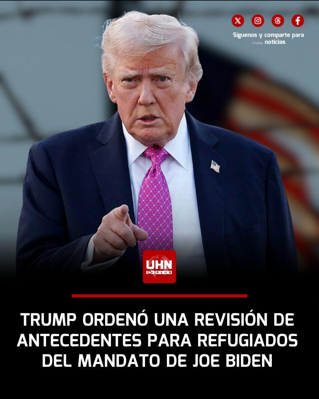 突发快讯——据美国公民与移民服务局局长签署的内部备忘录显示，唐纳德·特朗普总统政