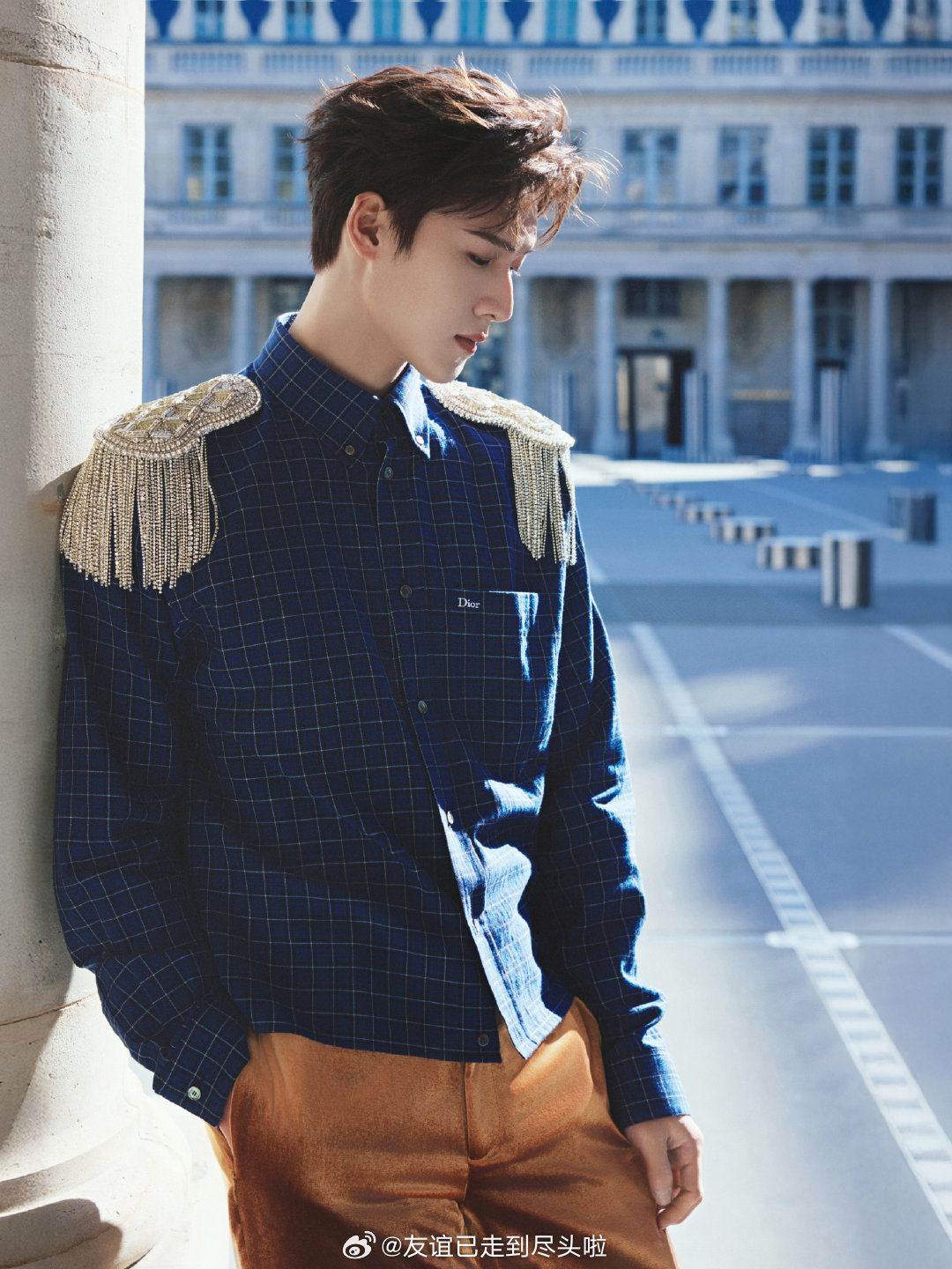 Dior大使李昀锐、王楚然看秀造型这次的服装好看！迪奥二零二六秋冬秀迪奥品牌大使