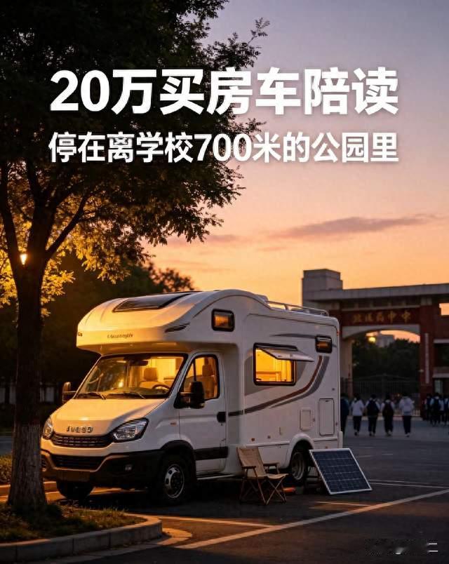 为孩子多睡20分钟，花20万买房车陪读，“值不值”？