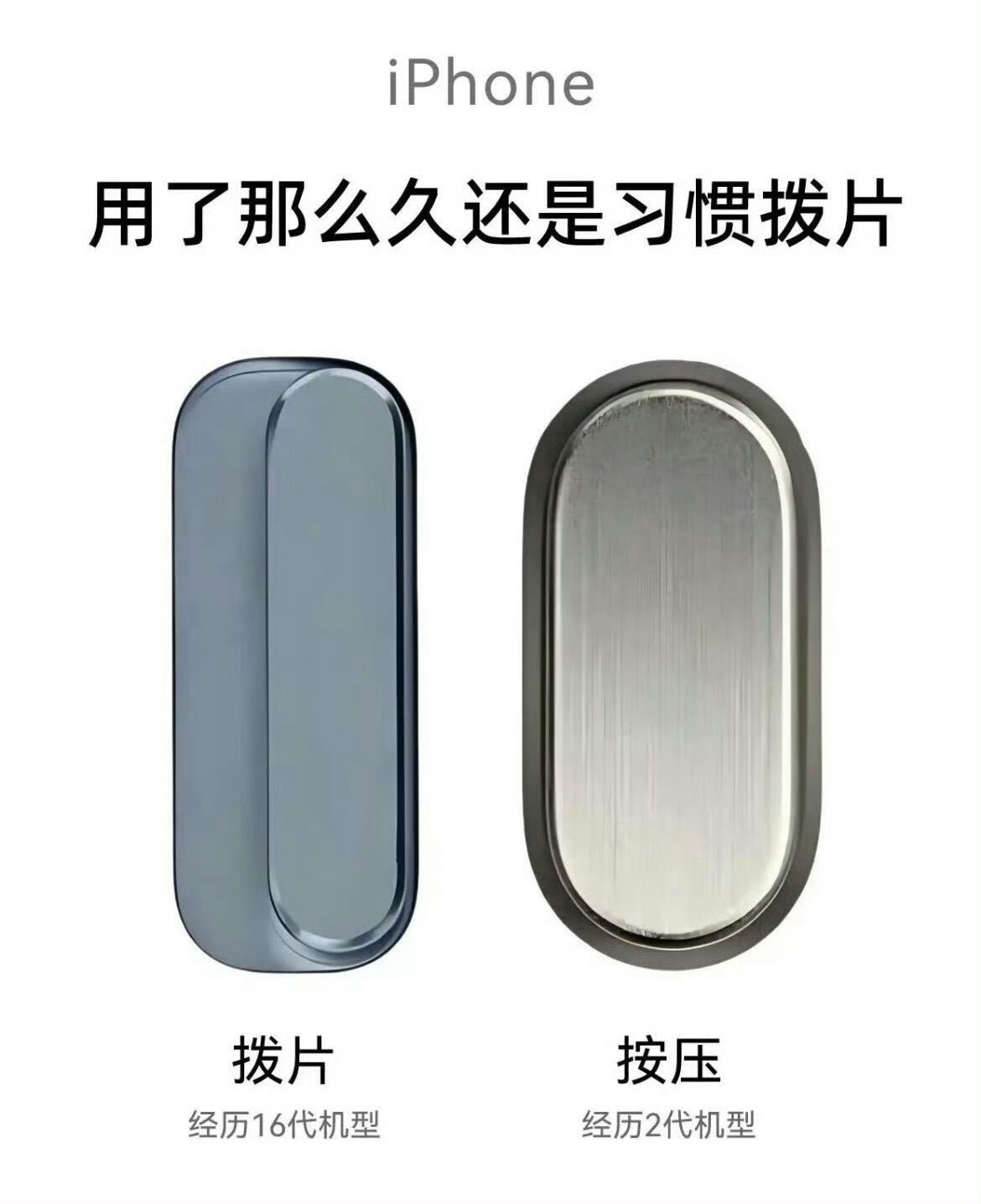 iPhone设计细节发展史，大家觉得是不是变得越来越好了呢[奥特曼]~ 反正我还