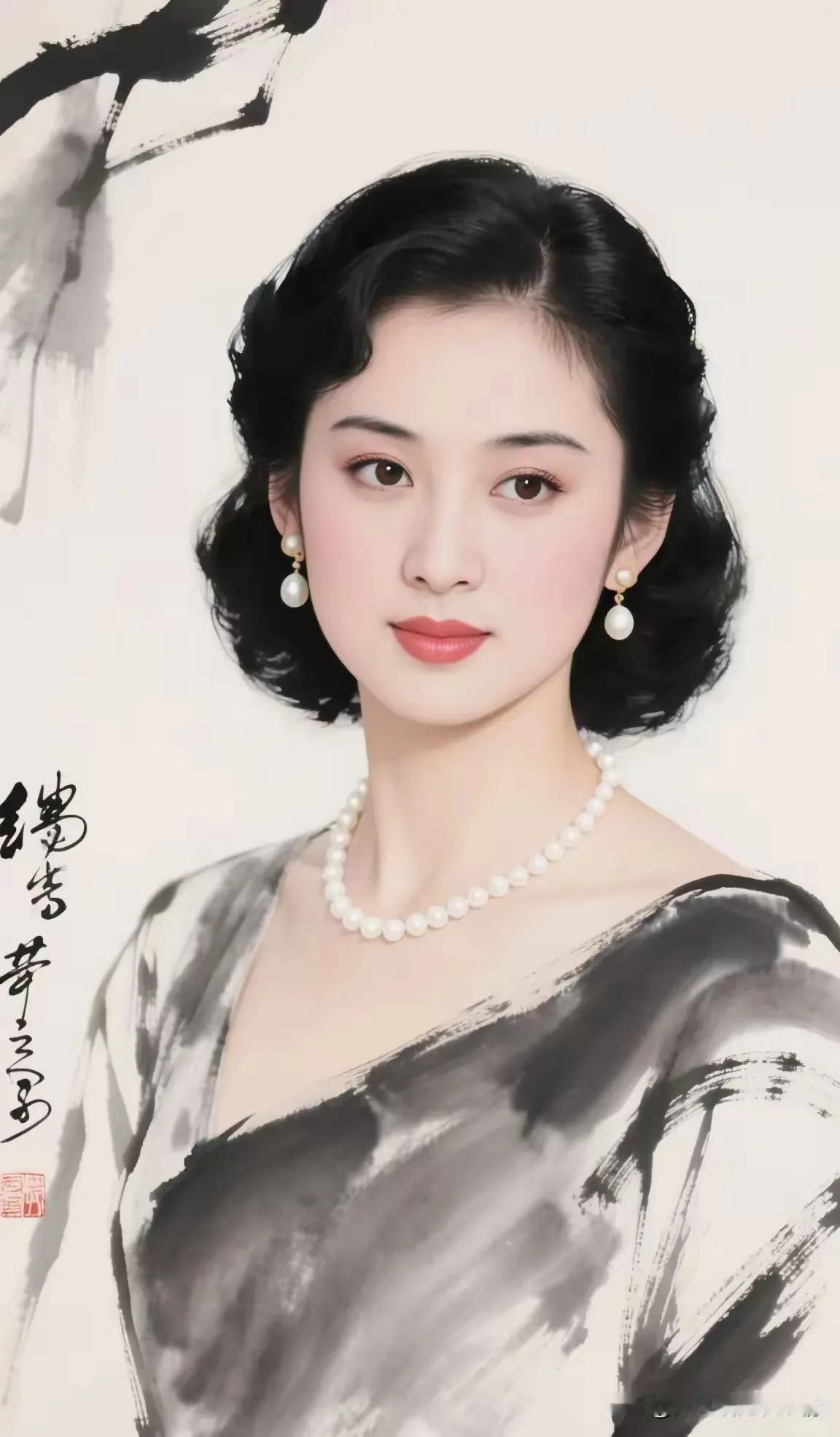 看这人物水墨画如何？
