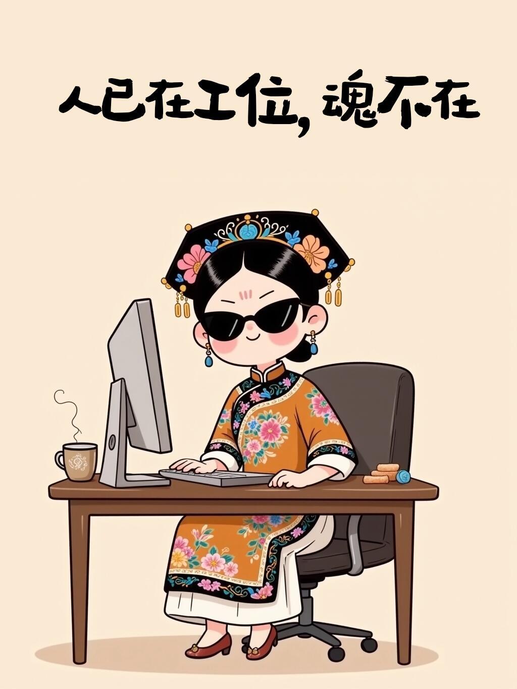 年后开工第一天，精神状态 