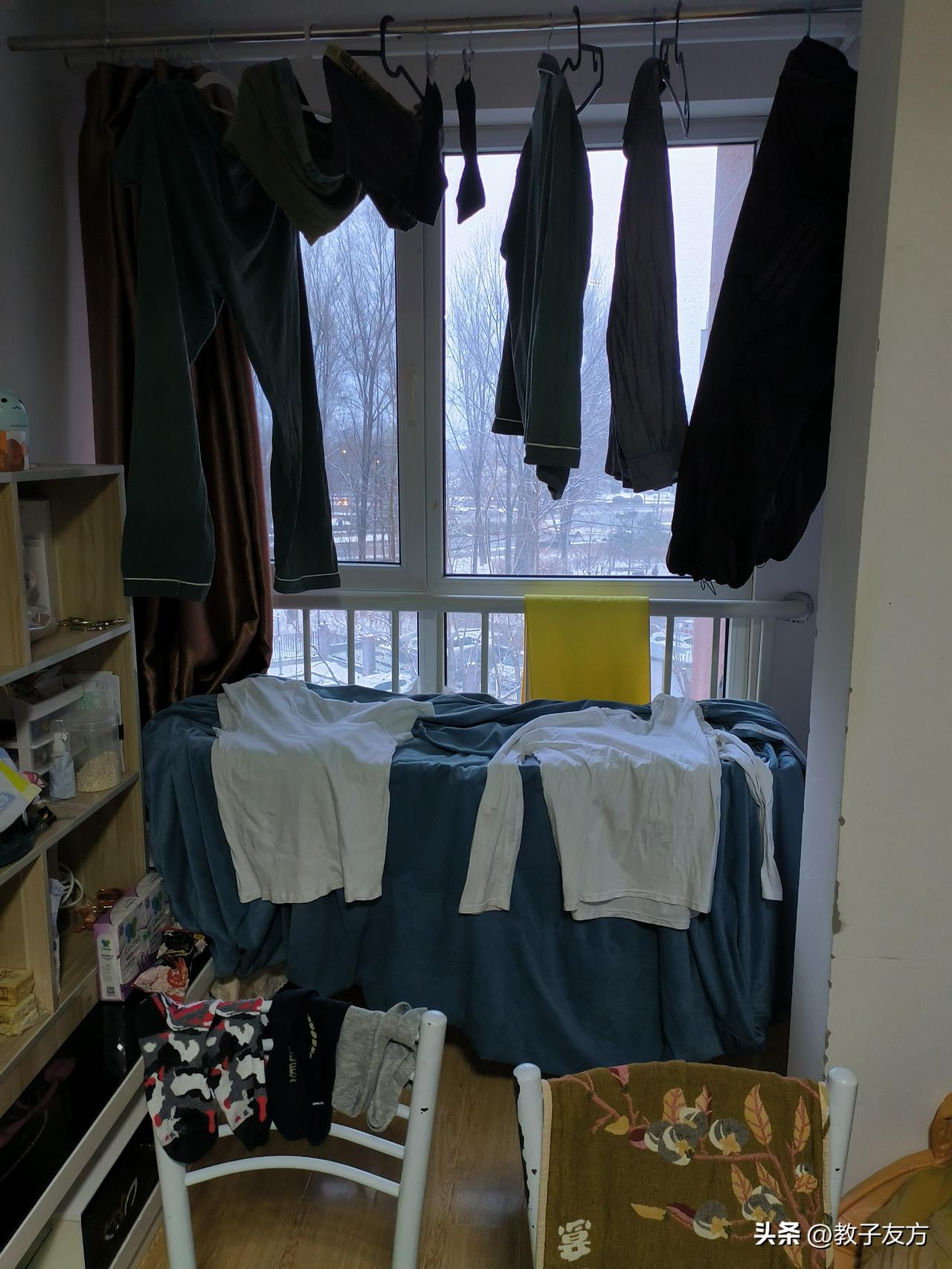 儿子高中毕业后十年里，今天是第一次给他洗衣服。。。
        儿子非常喜欢