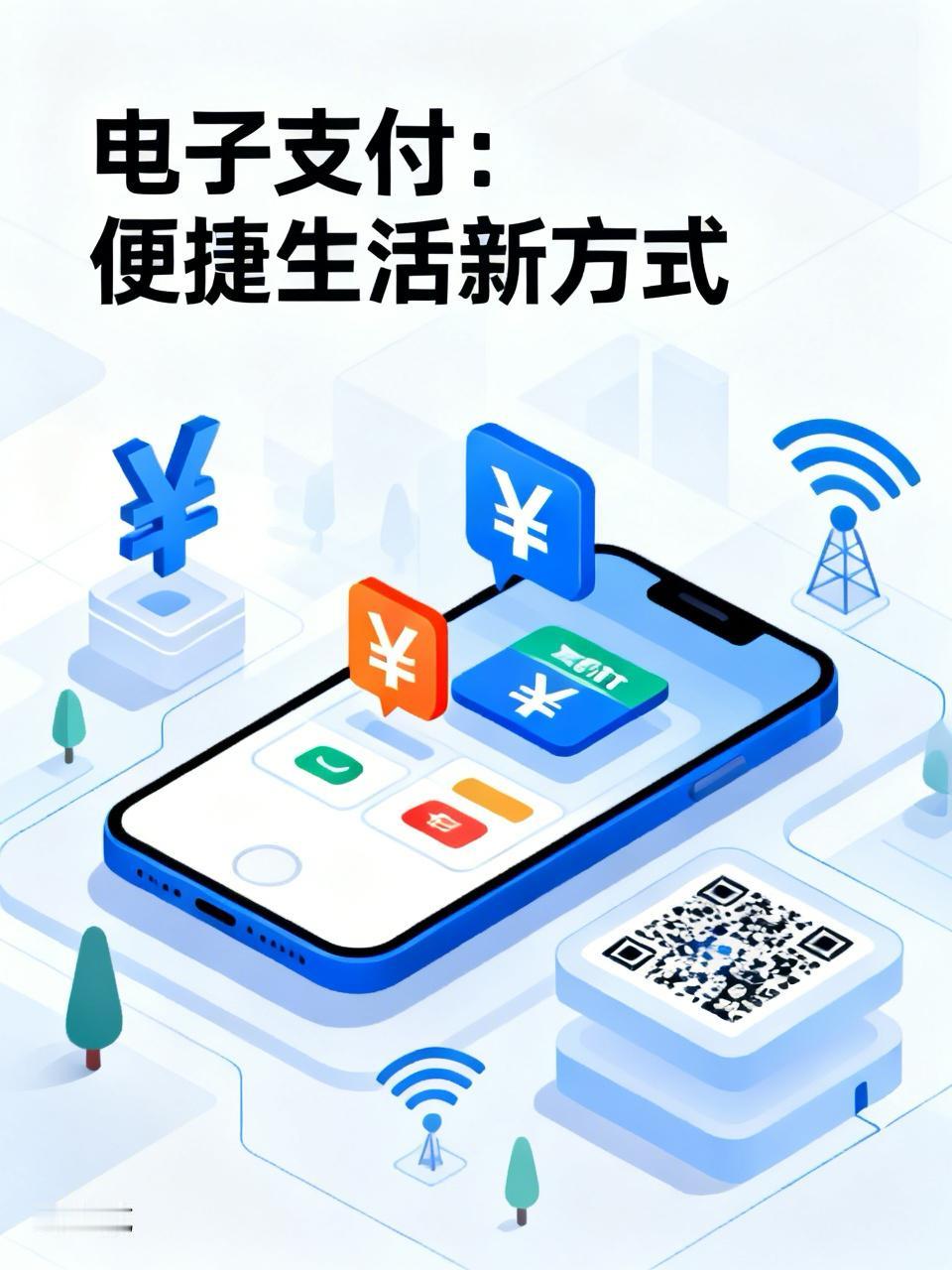 我超级支持电子支付的发展与推广！科技的进步让电子支付操作简便又快捷，早已融入我们