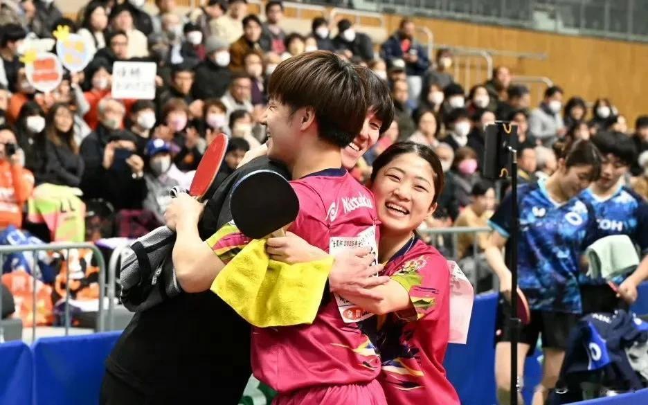 🏆🏓2025全日本乒乓球锦标赛   
混双决赛：2.2
木造勇人/安藤南 3