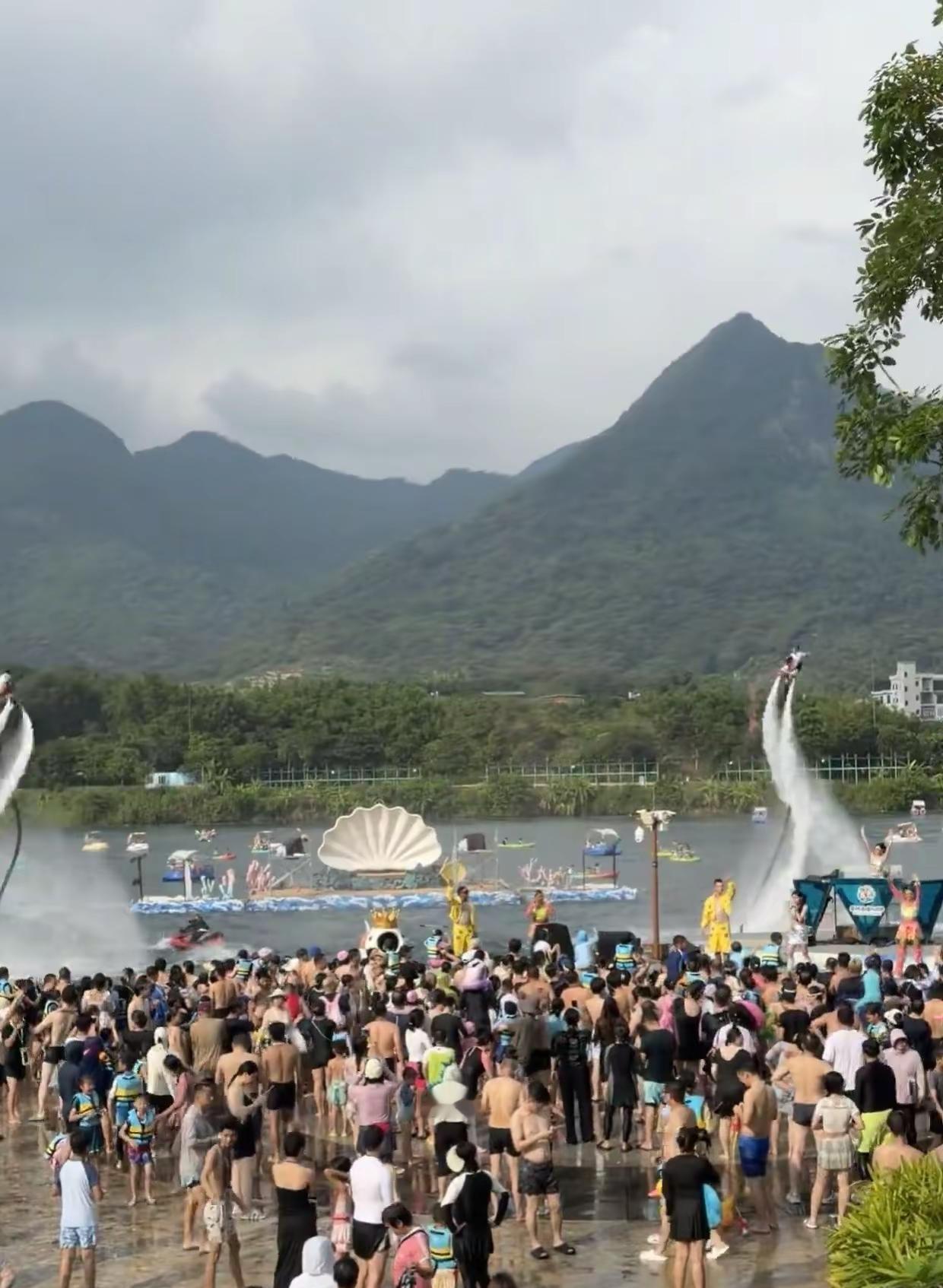 广州森林海嬉水乐园 广州森林海嬉水乐园 夏日玩水圣地 亲子游玩好去处