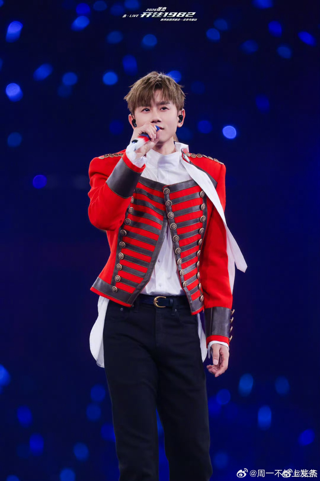 张杰鸟巢演唱会探班直播4月2日下午，张杰鸟巢演唱会探班直播上线，提前录制放送幕后