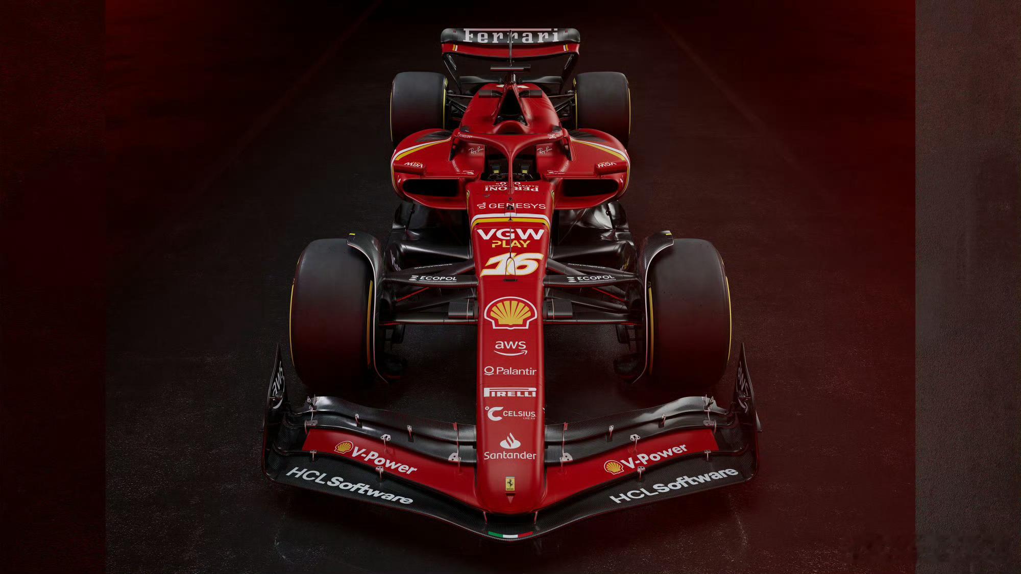#F1# 法拉利SF-24今年用红色轮毂罩 ​​​