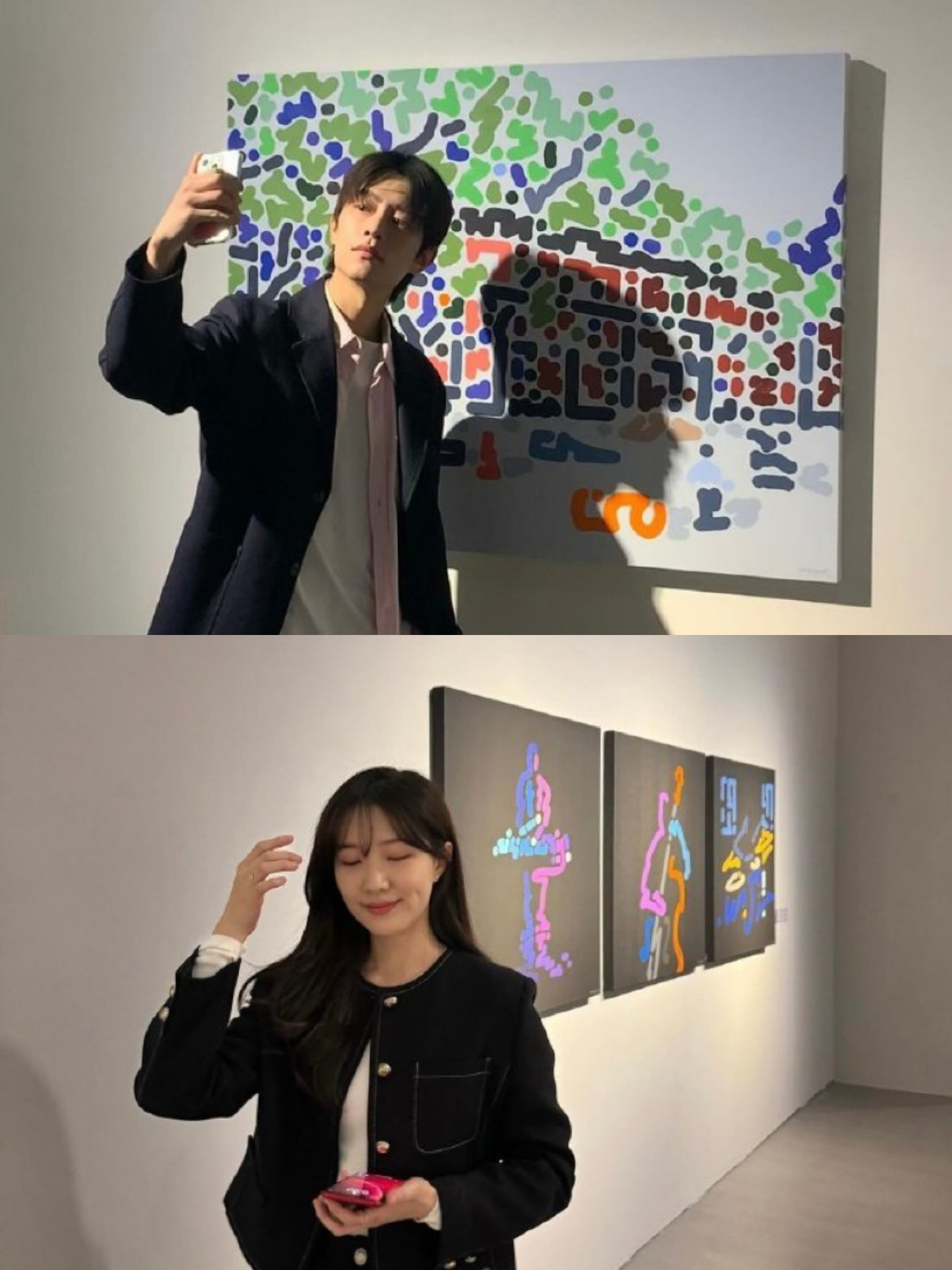 #恋爱兄妹# 宰亨和世承一起去了画展 无所谓你们cp拆不拆 反正11永不endi