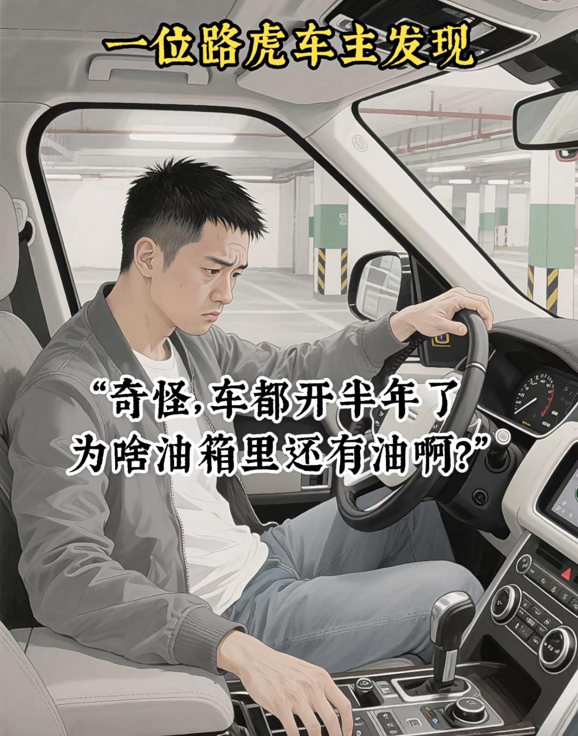 “ 奇怪了，开了好几天 这油怎么还是满满的 ”[震惊][震惊]