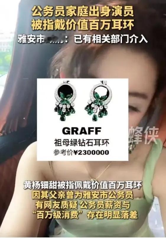 还在吃瓜黄杨钿甜事件的进度吗？那你们可以散了。

原来，群众们以为的价值百万的耳