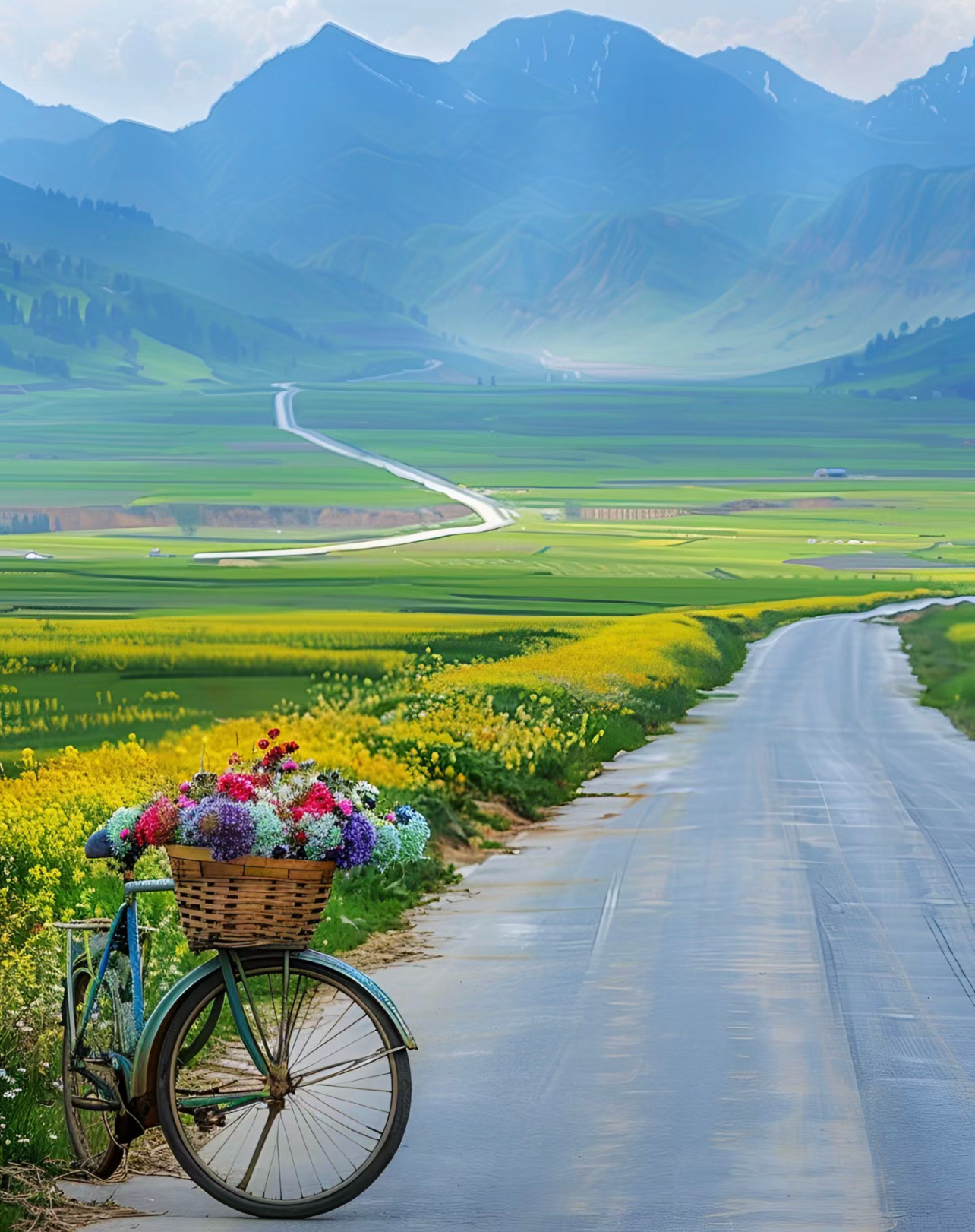 一路繁花，向远方。 ​​​